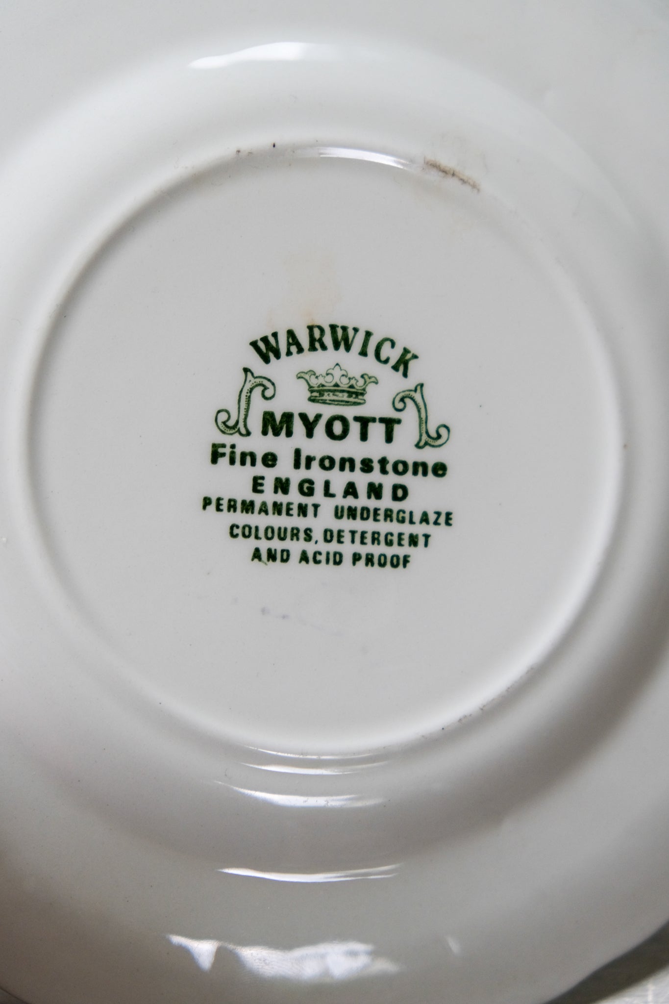Vintage side plate