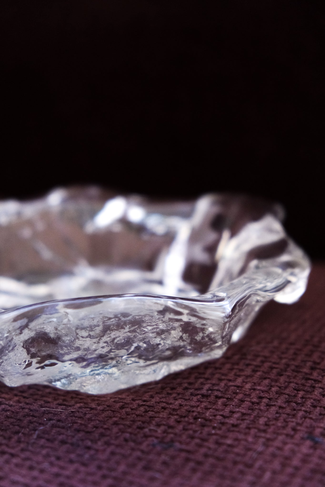 Glass art vide poche - Jolanda Prinsen for Walther Glas