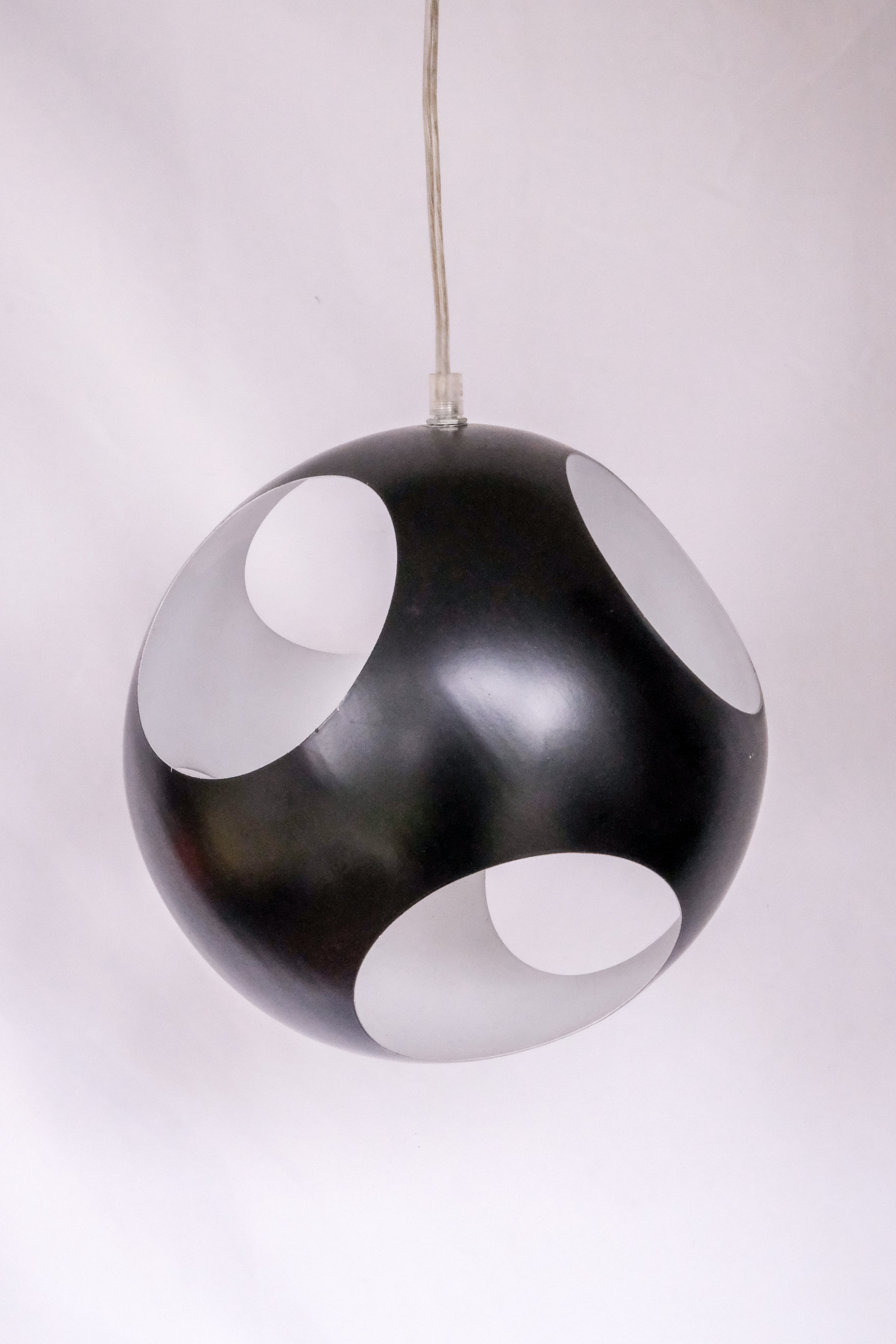 Black ceiling lamp