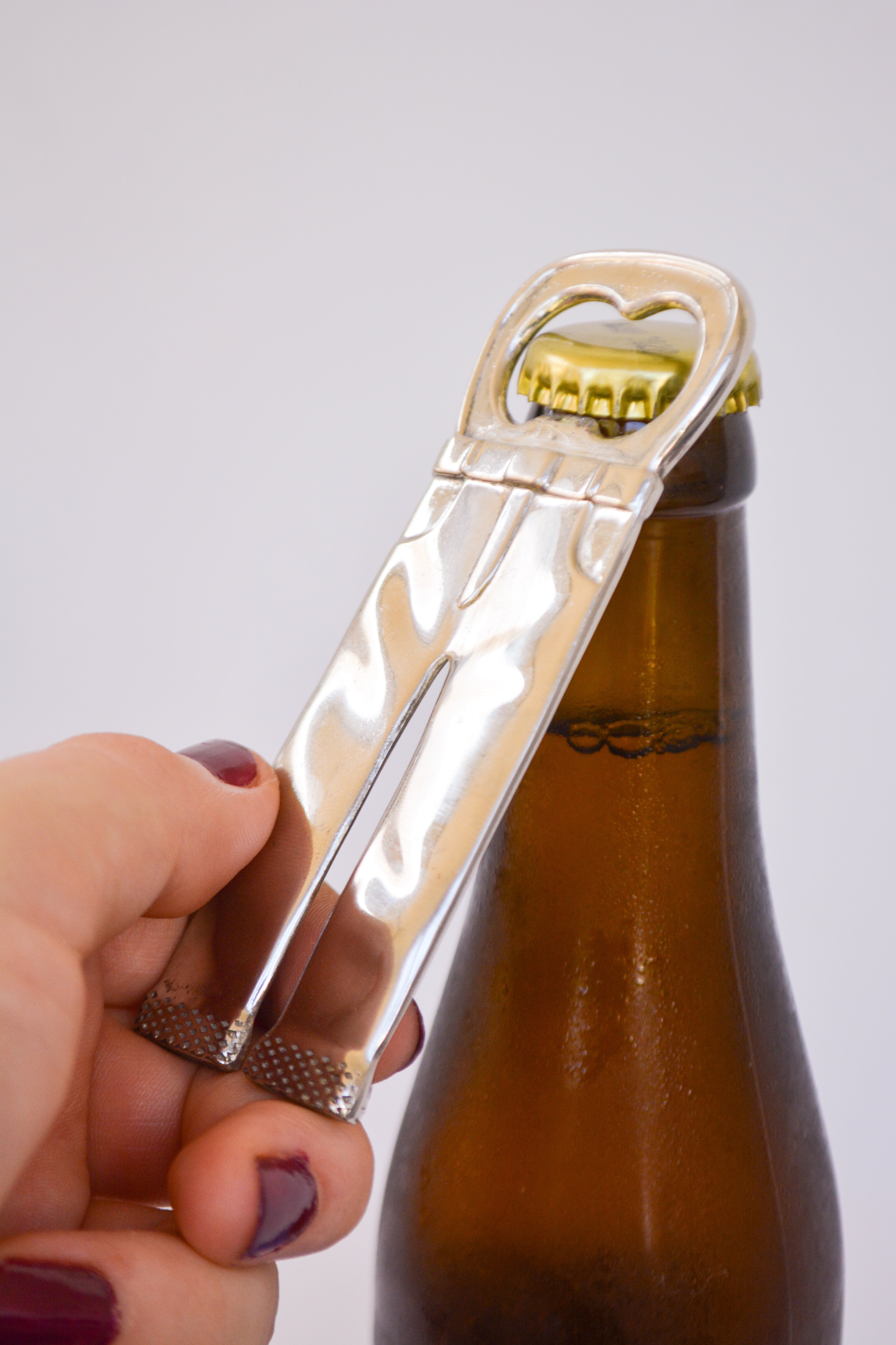 Jeans bottle opener