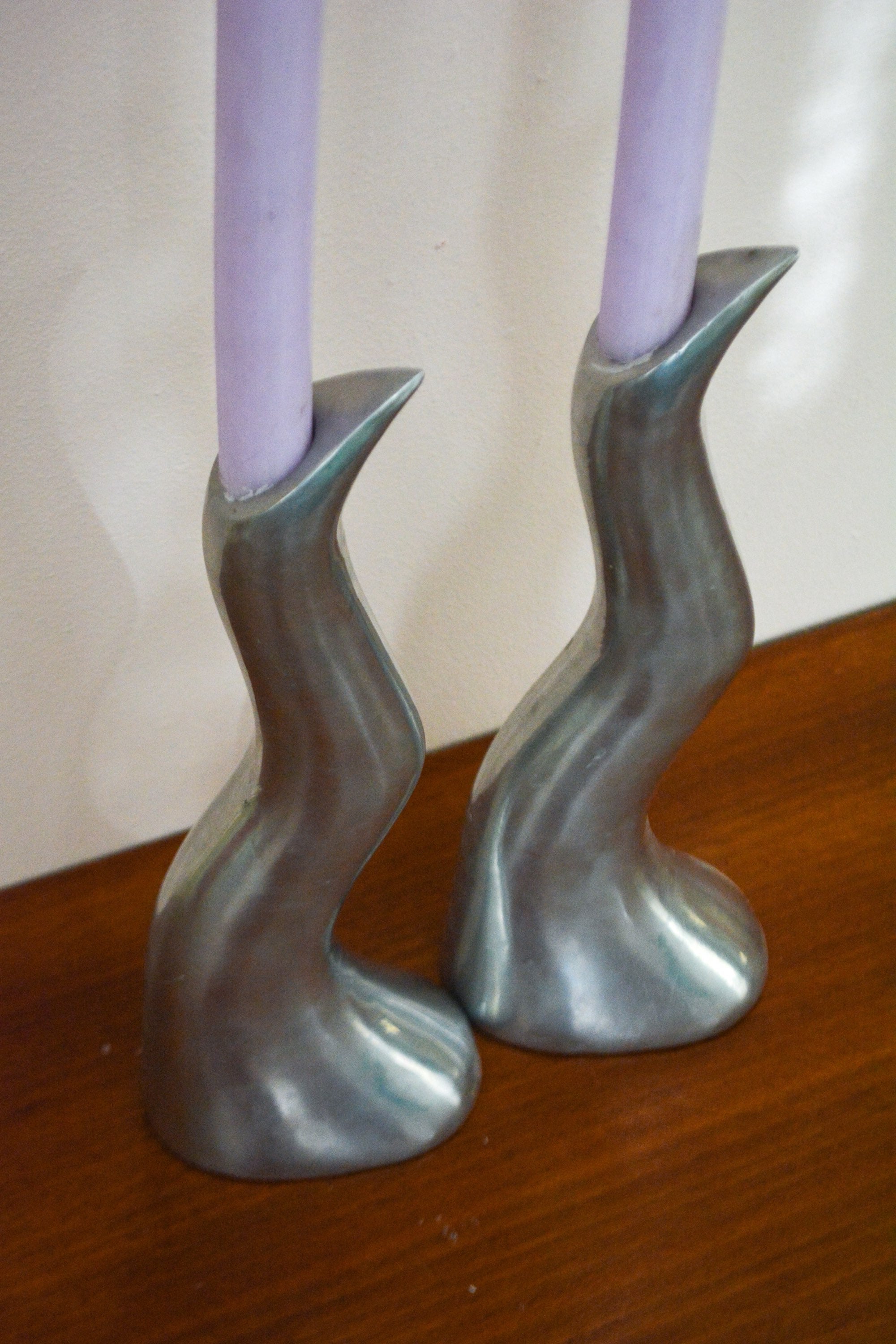 Zigzag ‘Anatomi’ candle holder by Anna Efverlund