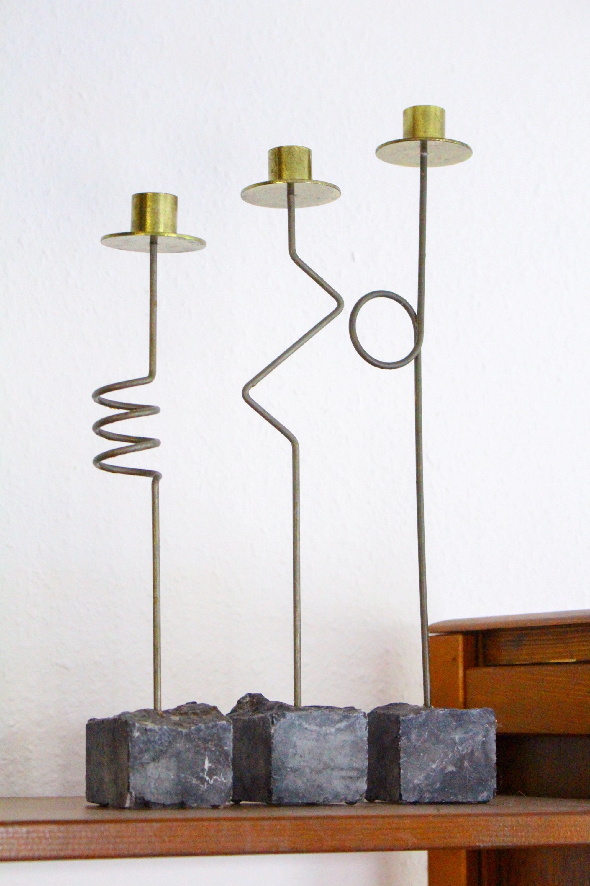 1980’s ‘Kräsen’ candle holders by Ehlen Johansson