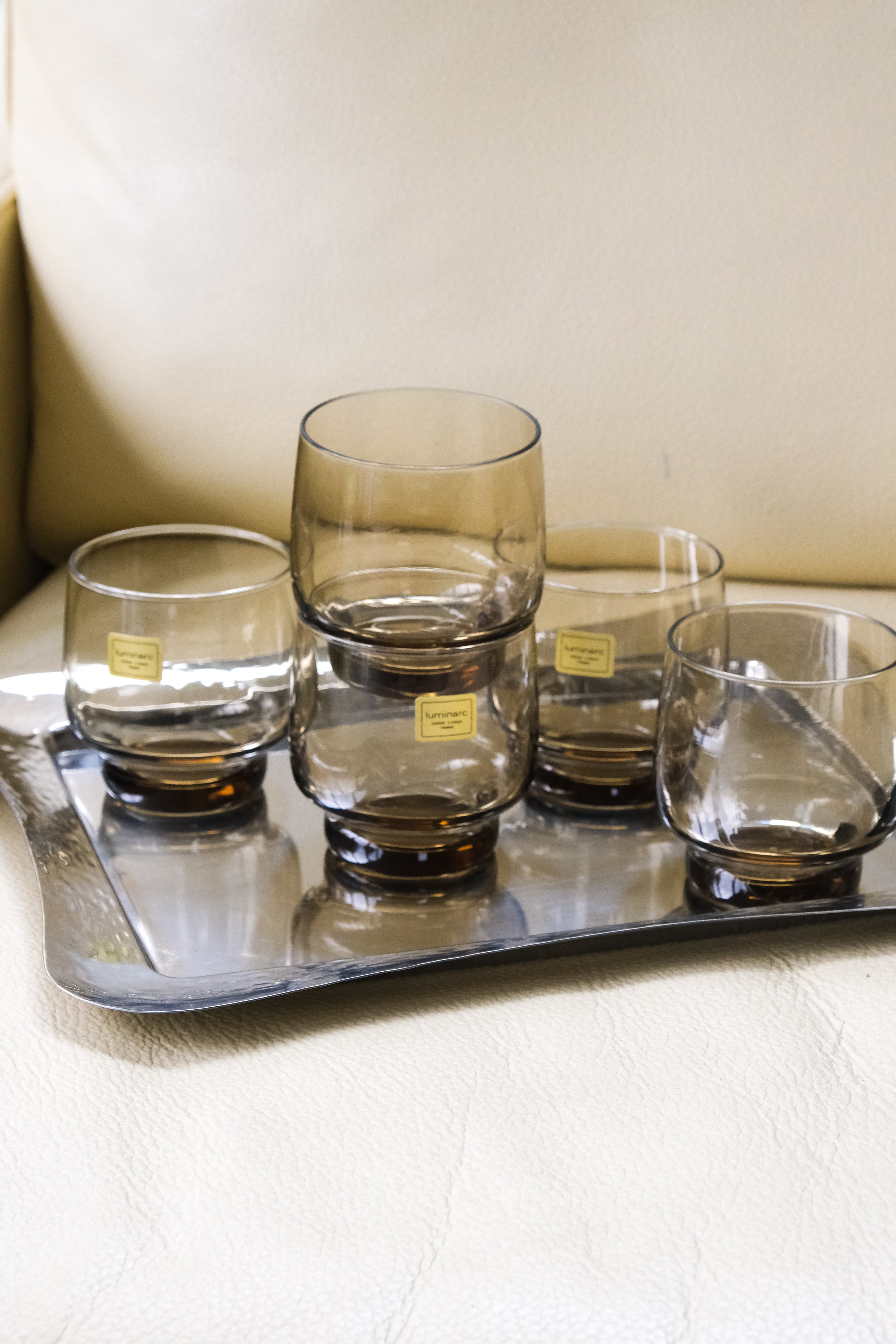 Luminarc smoke glasses