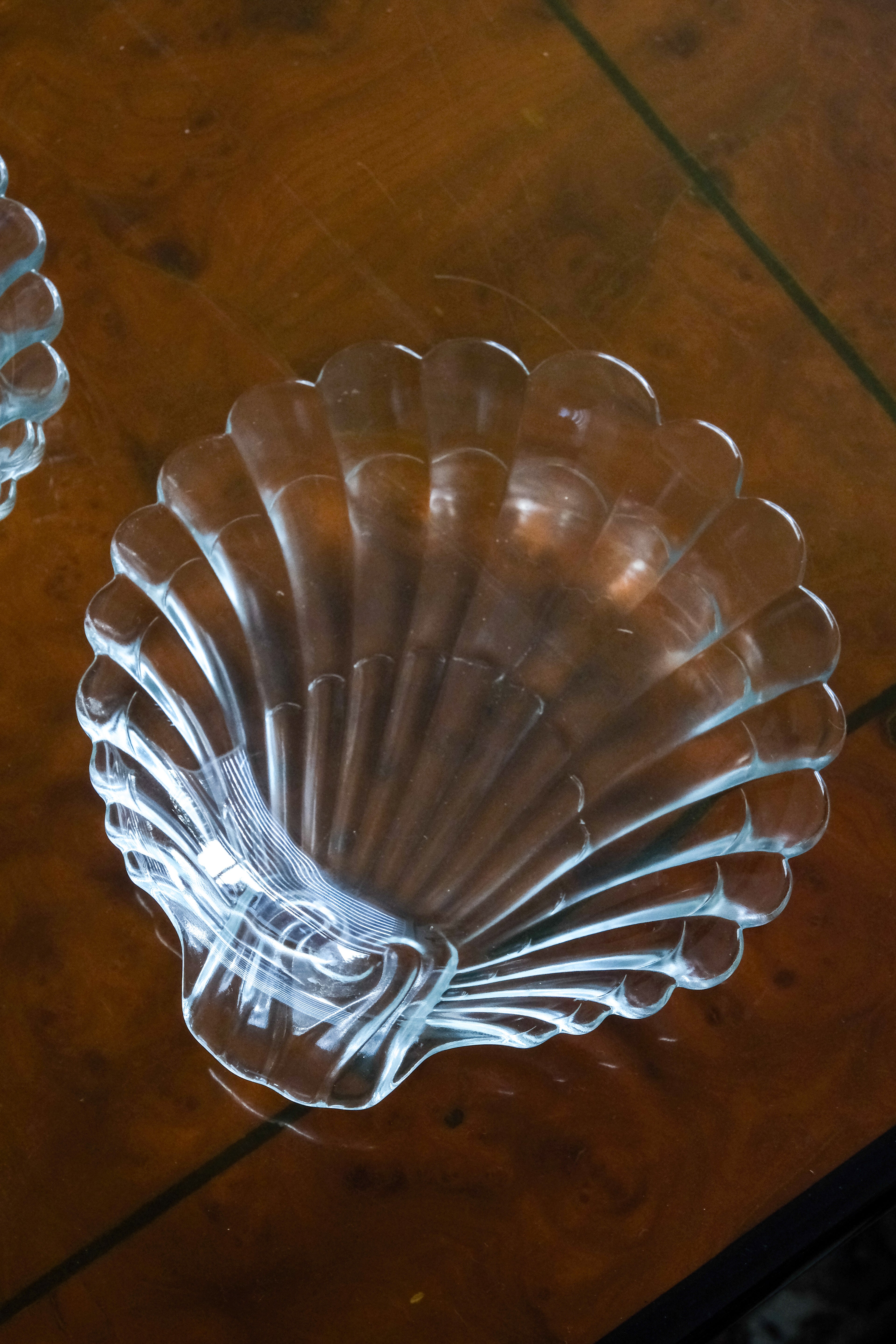 Glass shell plate