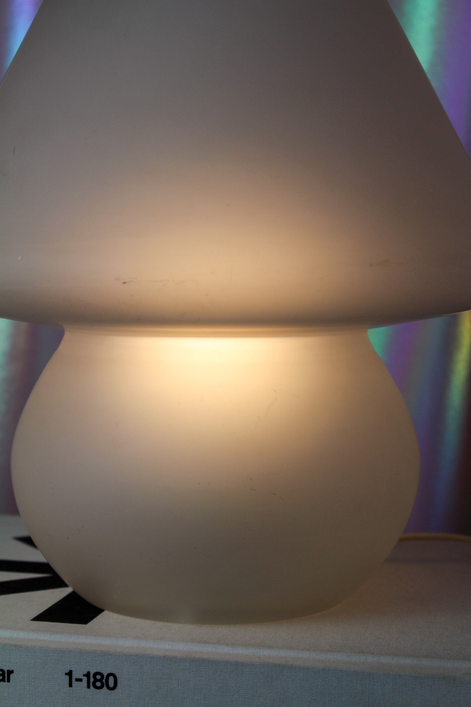 Matte mushroom lamp