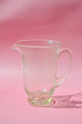 Bubble glass pitcher