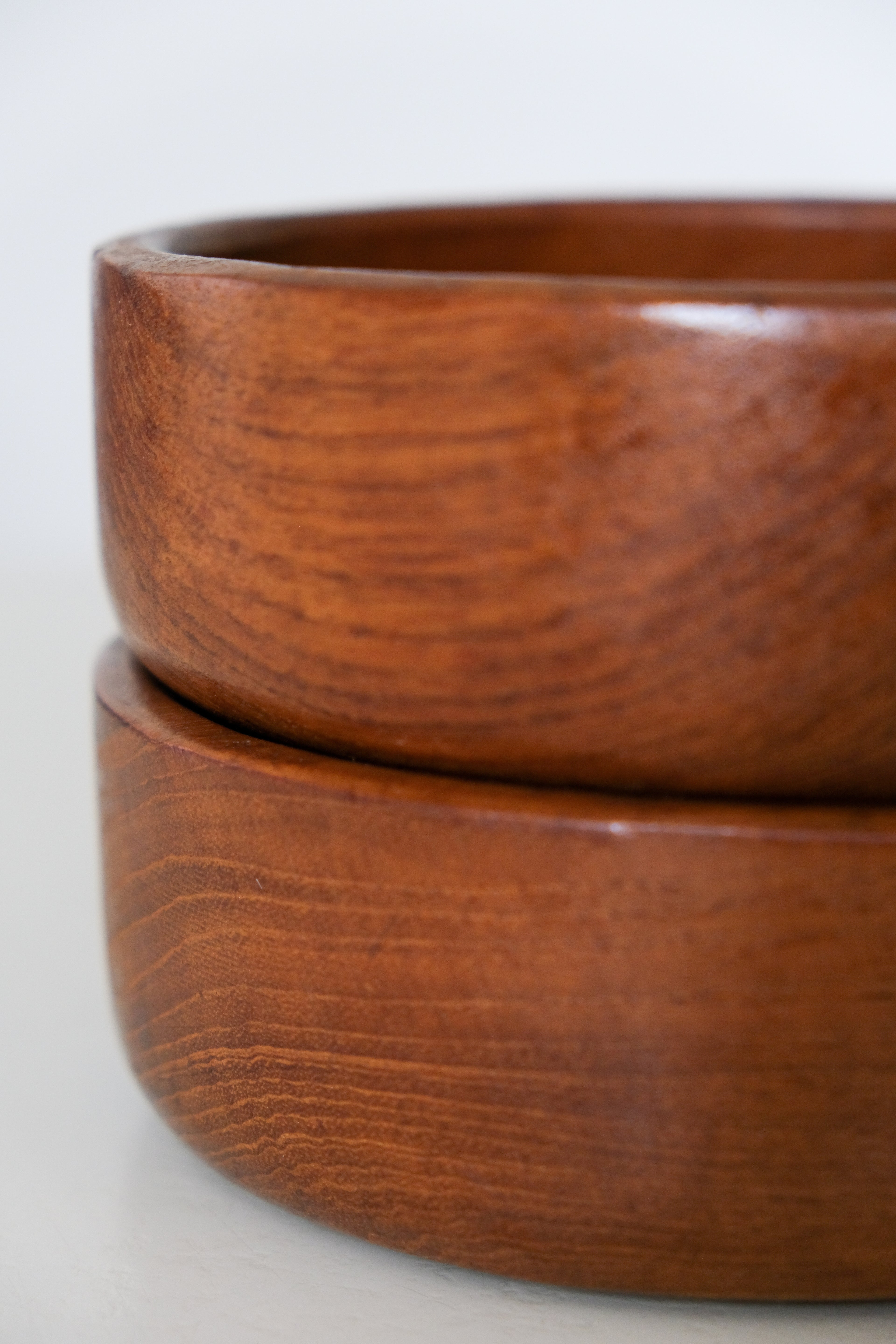 Teak wood bowl