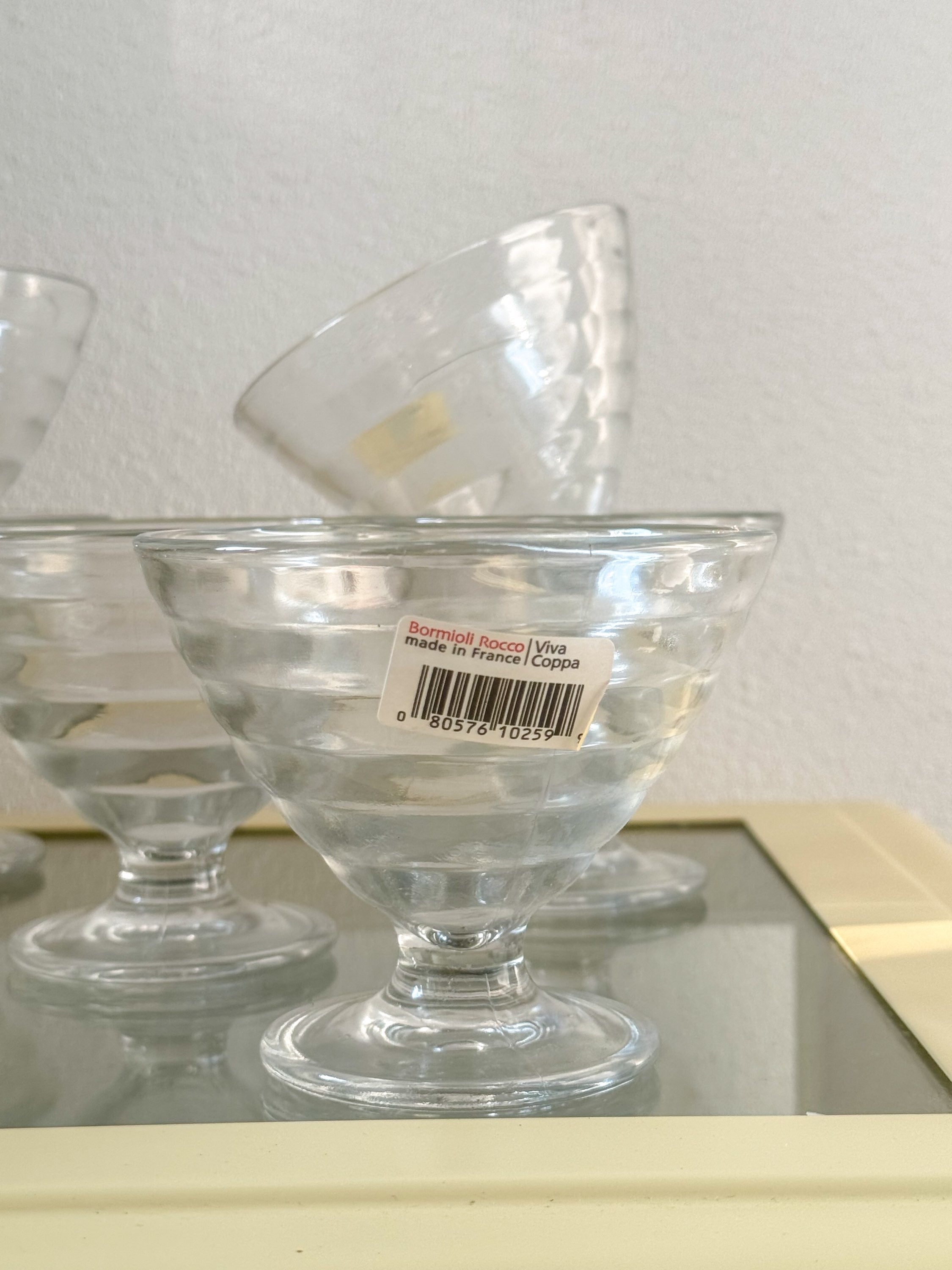 Bormioli Rocco - set of six Viva coupes