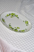 Flower serving plate