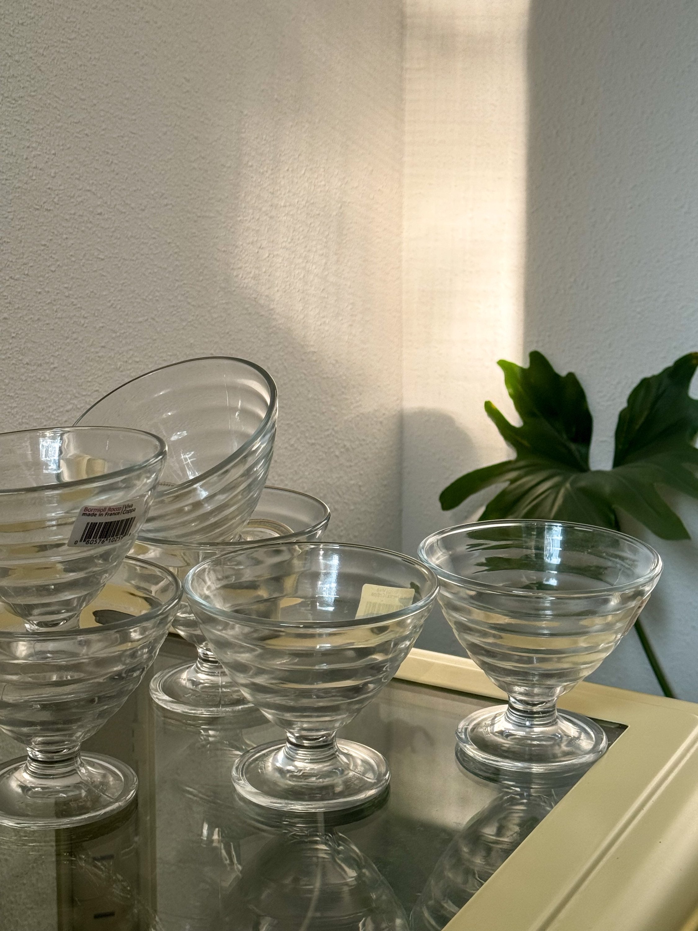 Bormioli Rocco - set of six Viva coupes