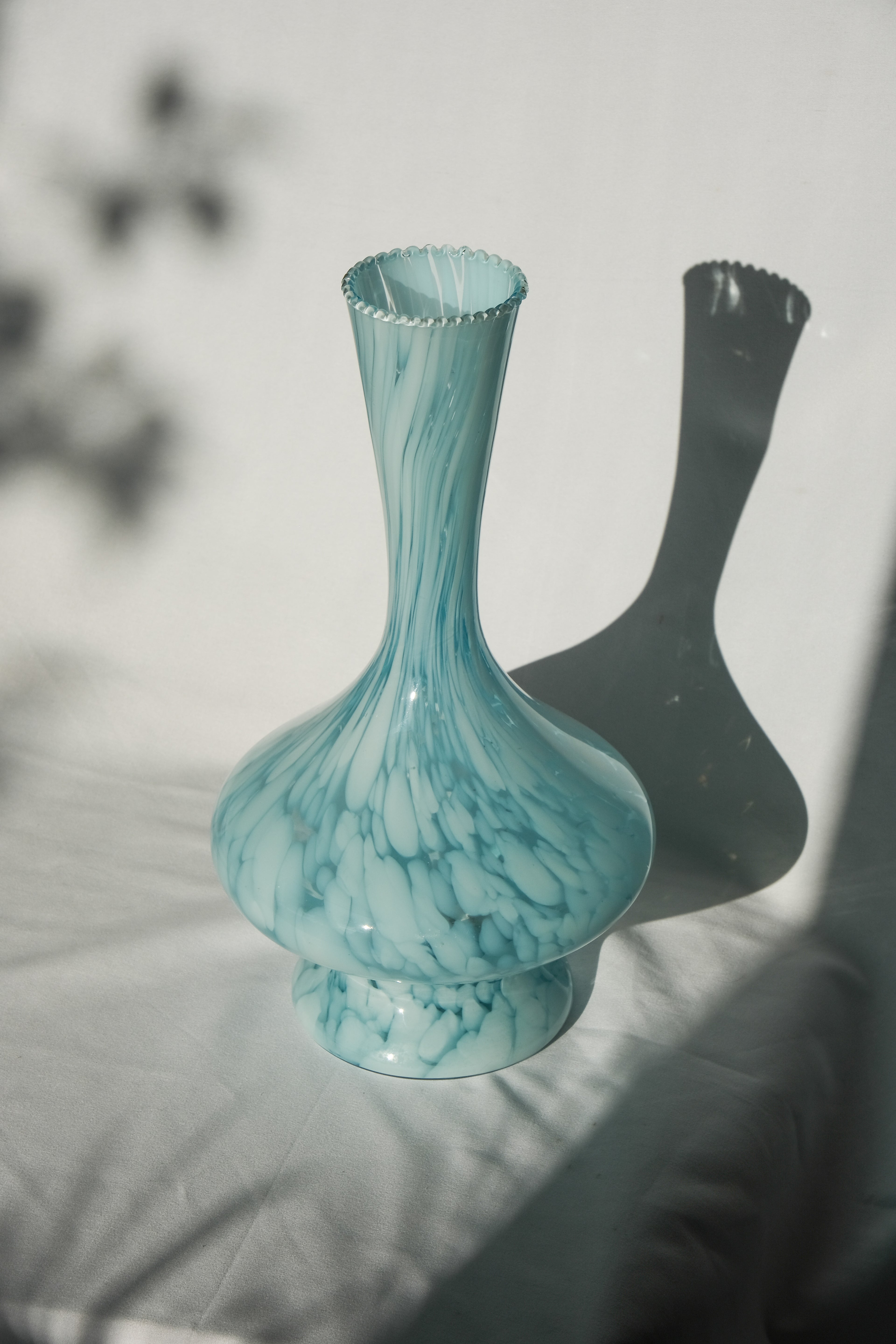 Babyblue French vase