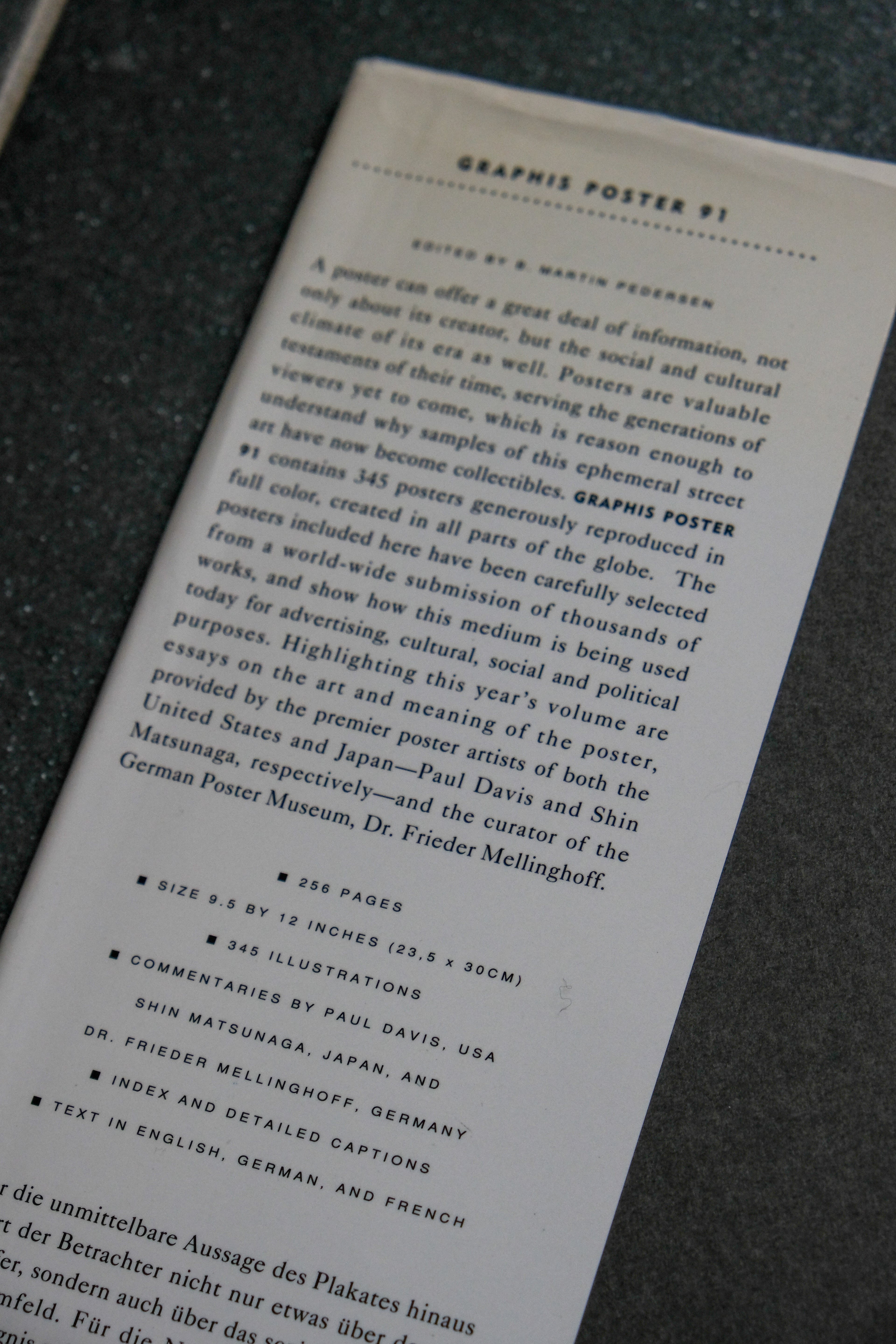 Graphis Poster annual 91 - book