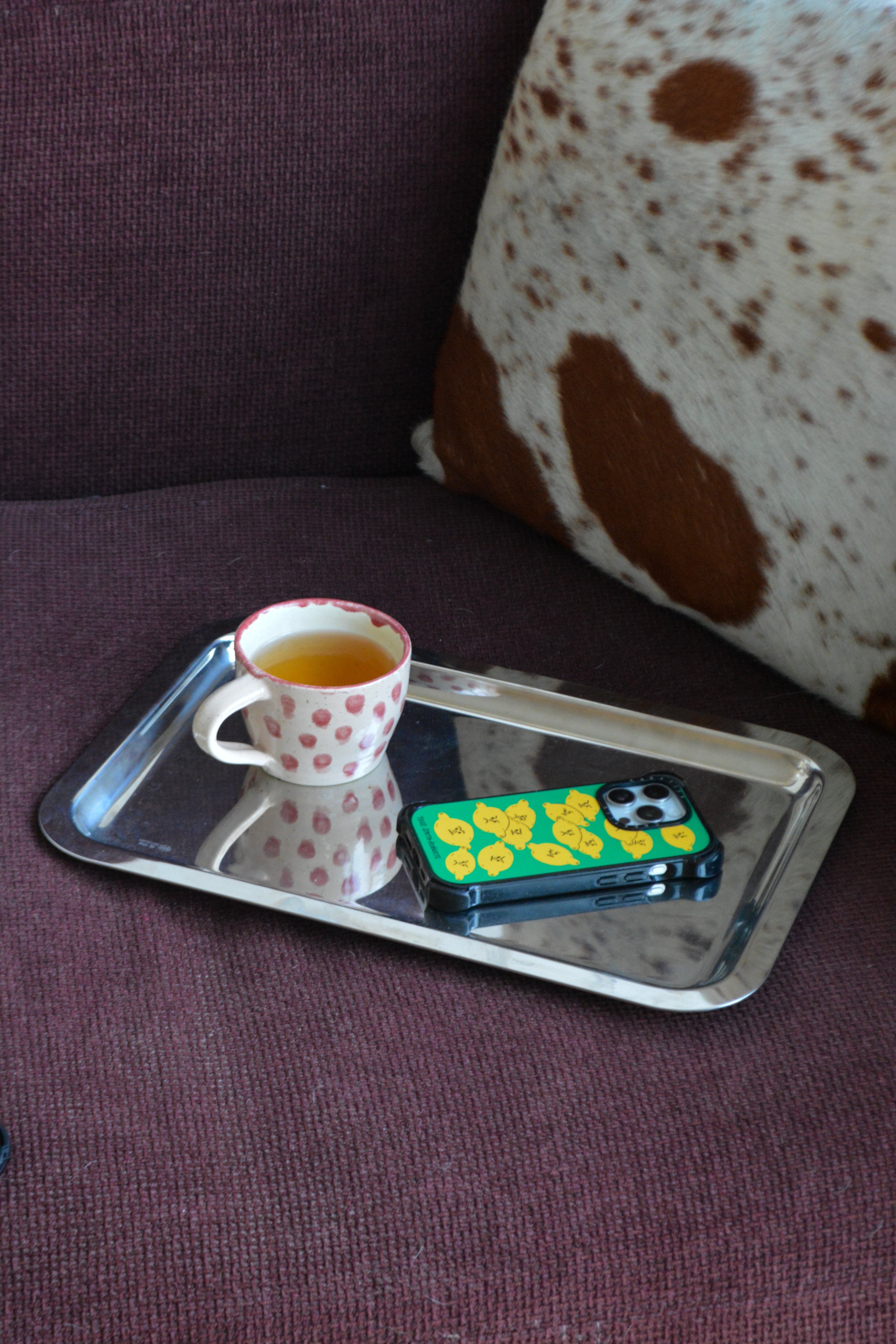 Stainless steel tray