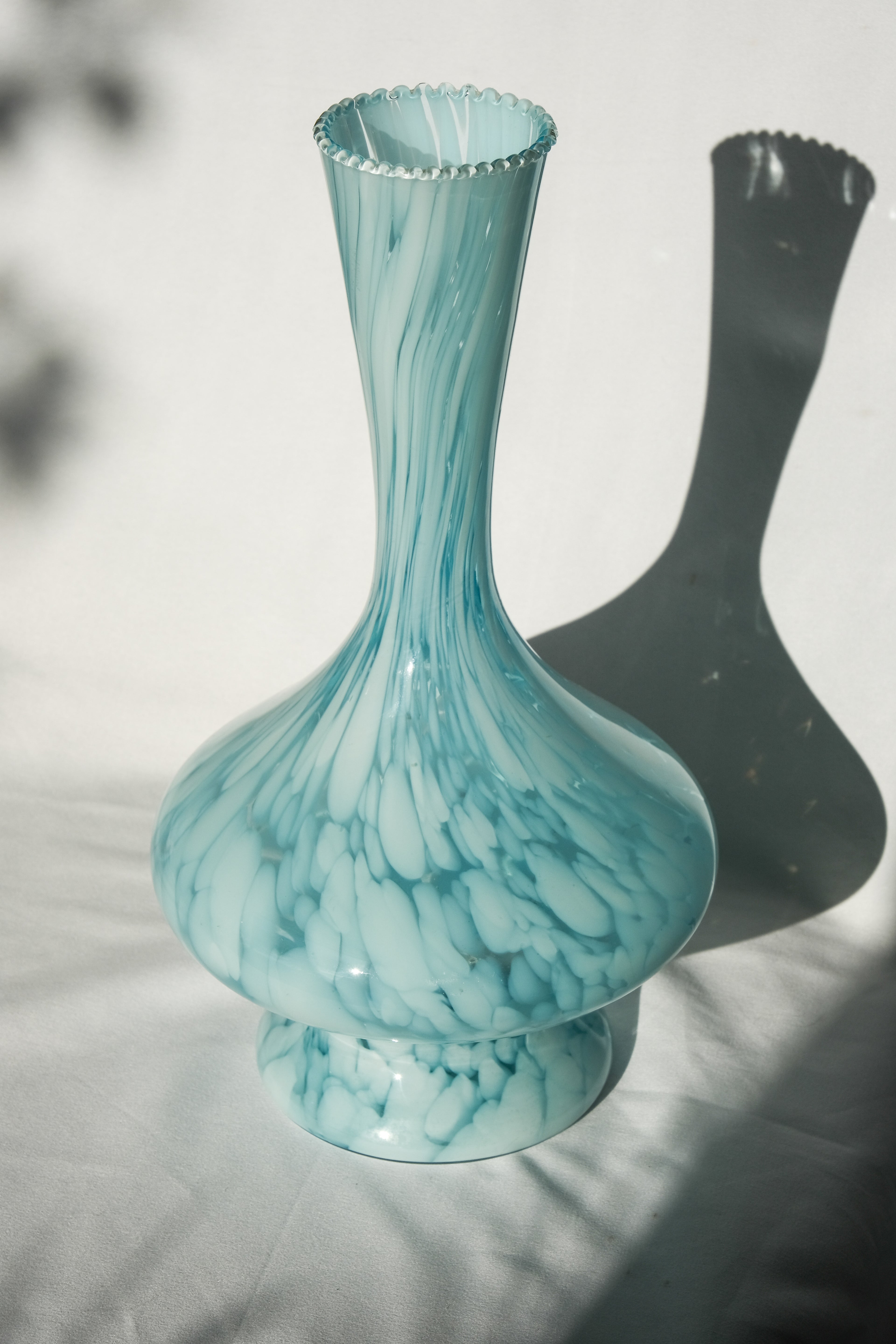 Babyblue French vase
