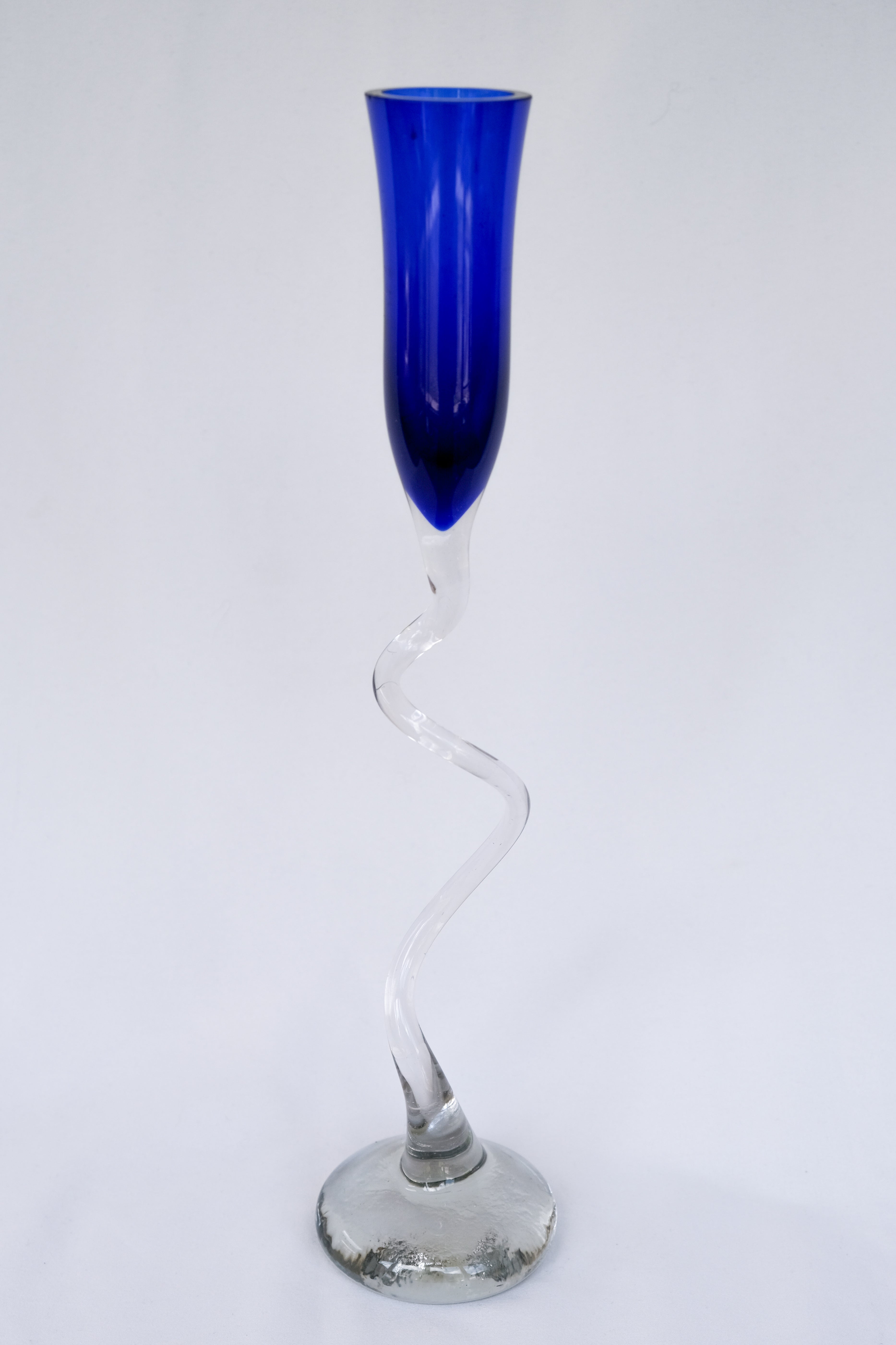Tall swirly vase