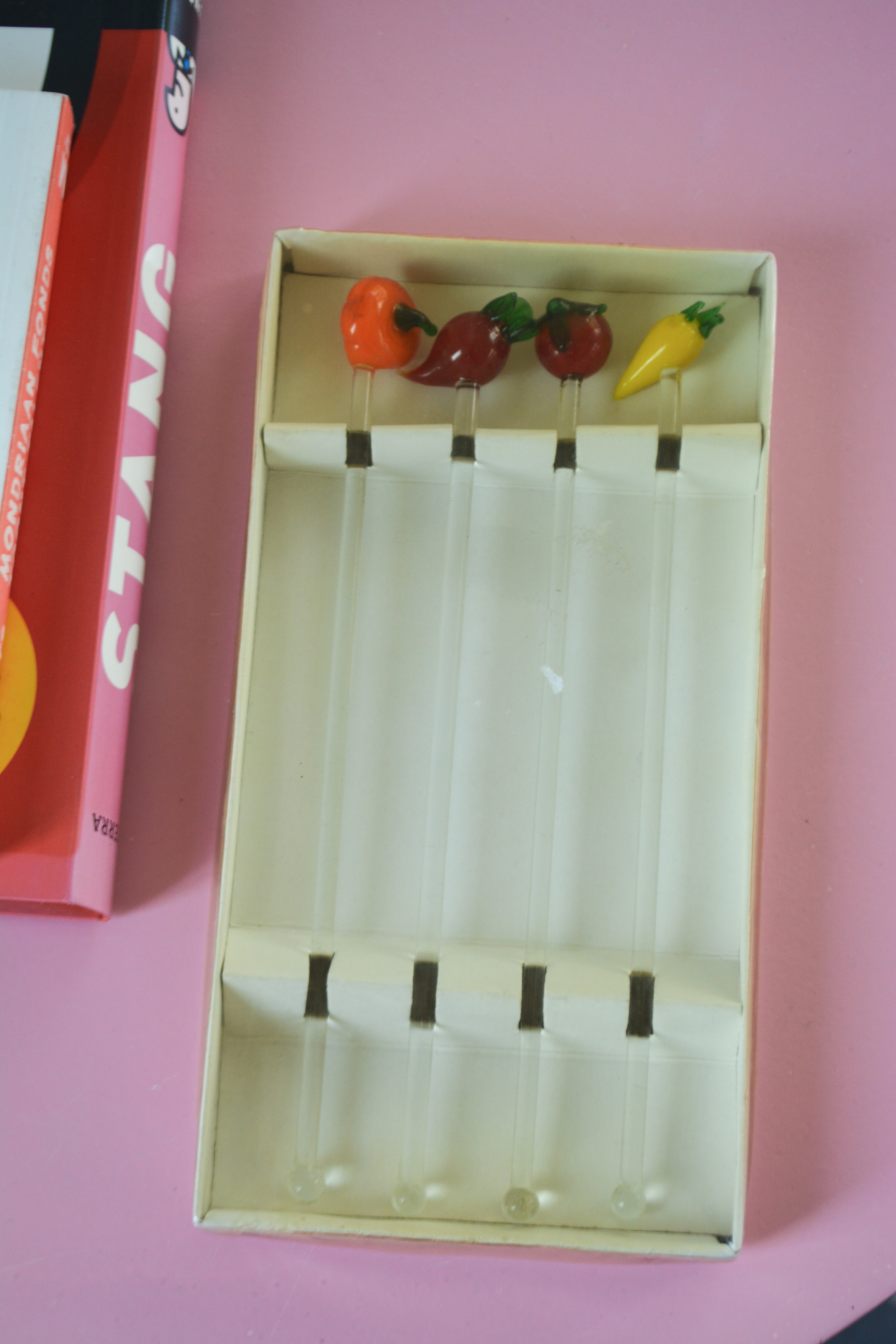 Fruit glass stirrers