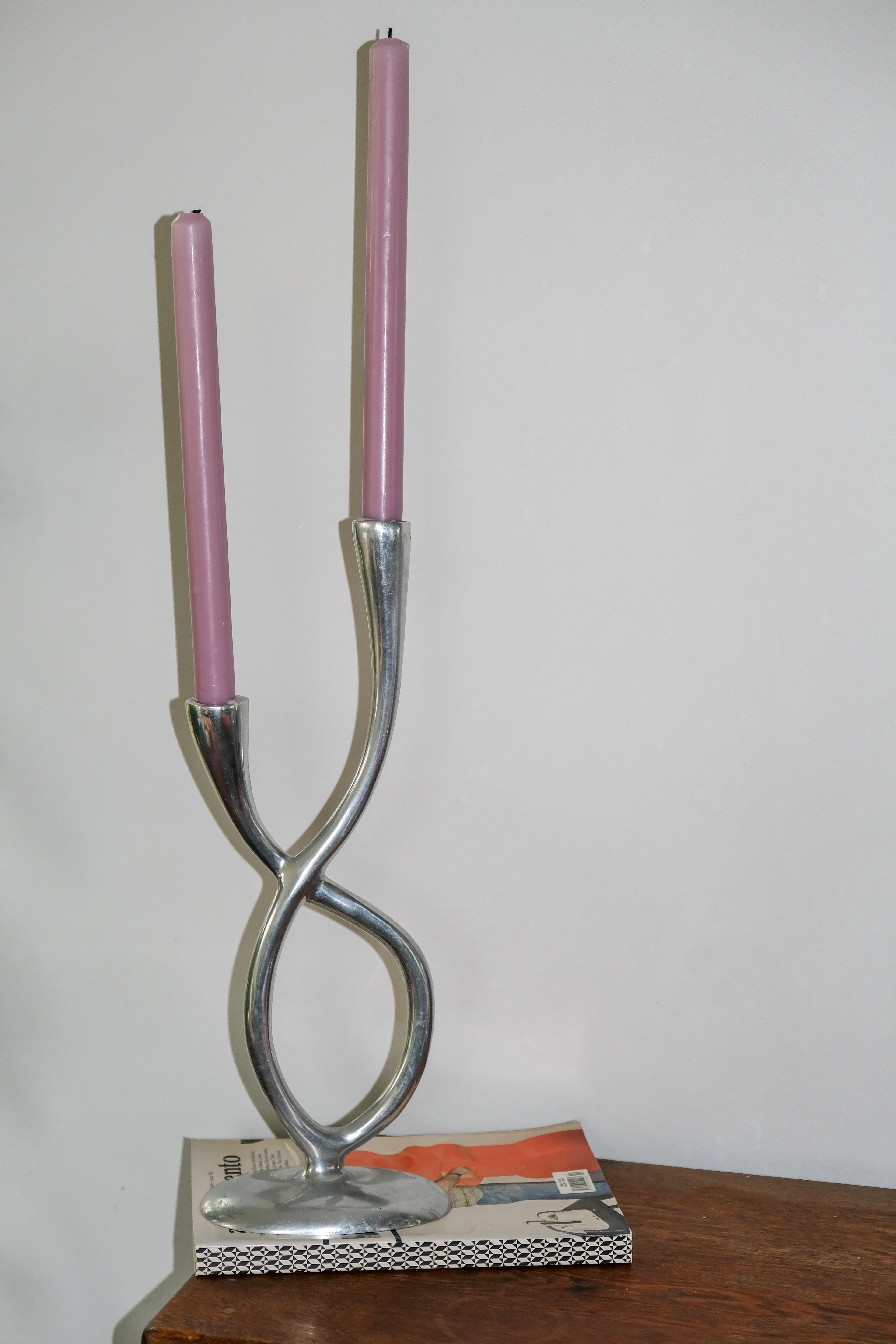 Twisted candle holder