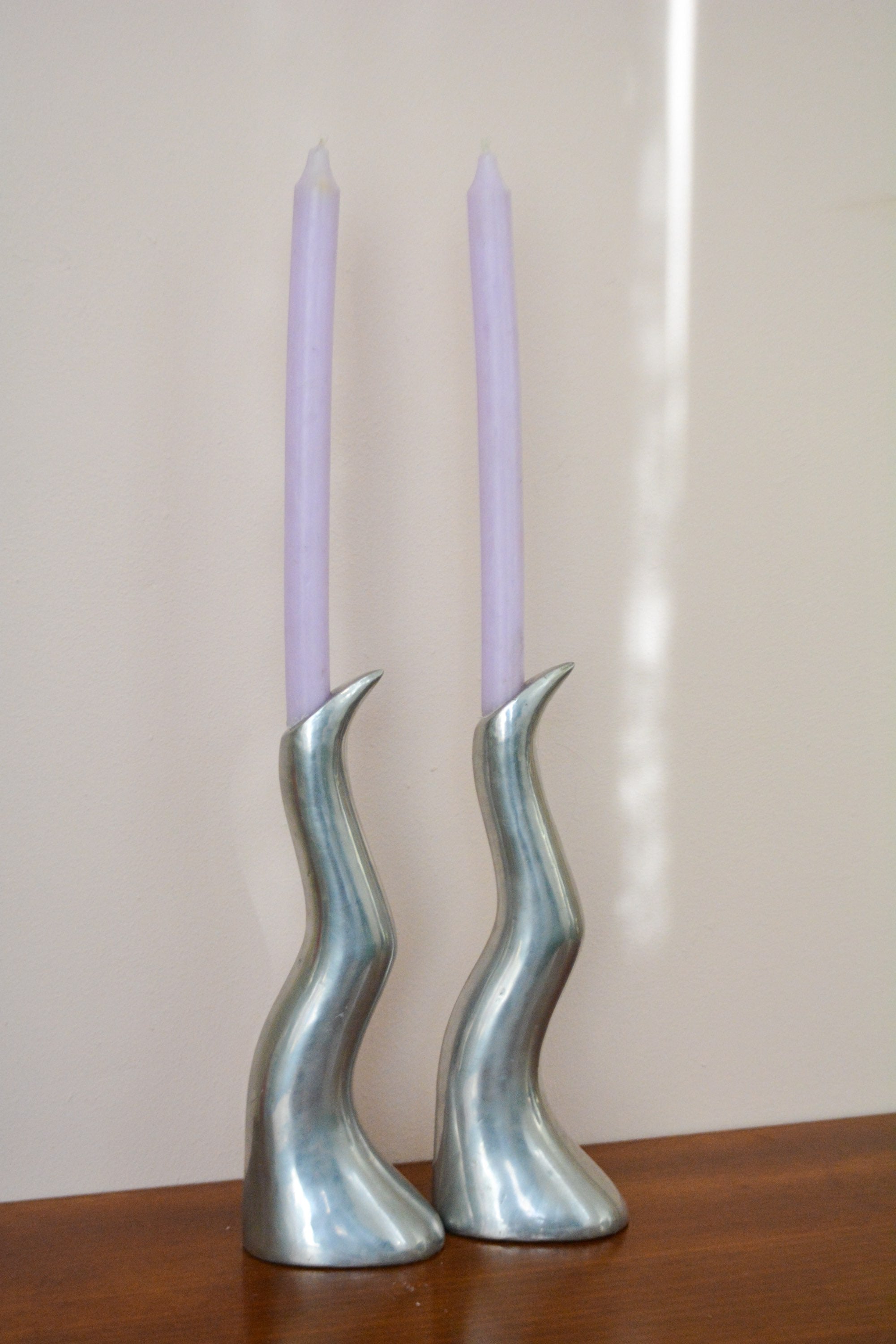 Zigzag ‘Anatomi’ candle holder by Anna Efverlund