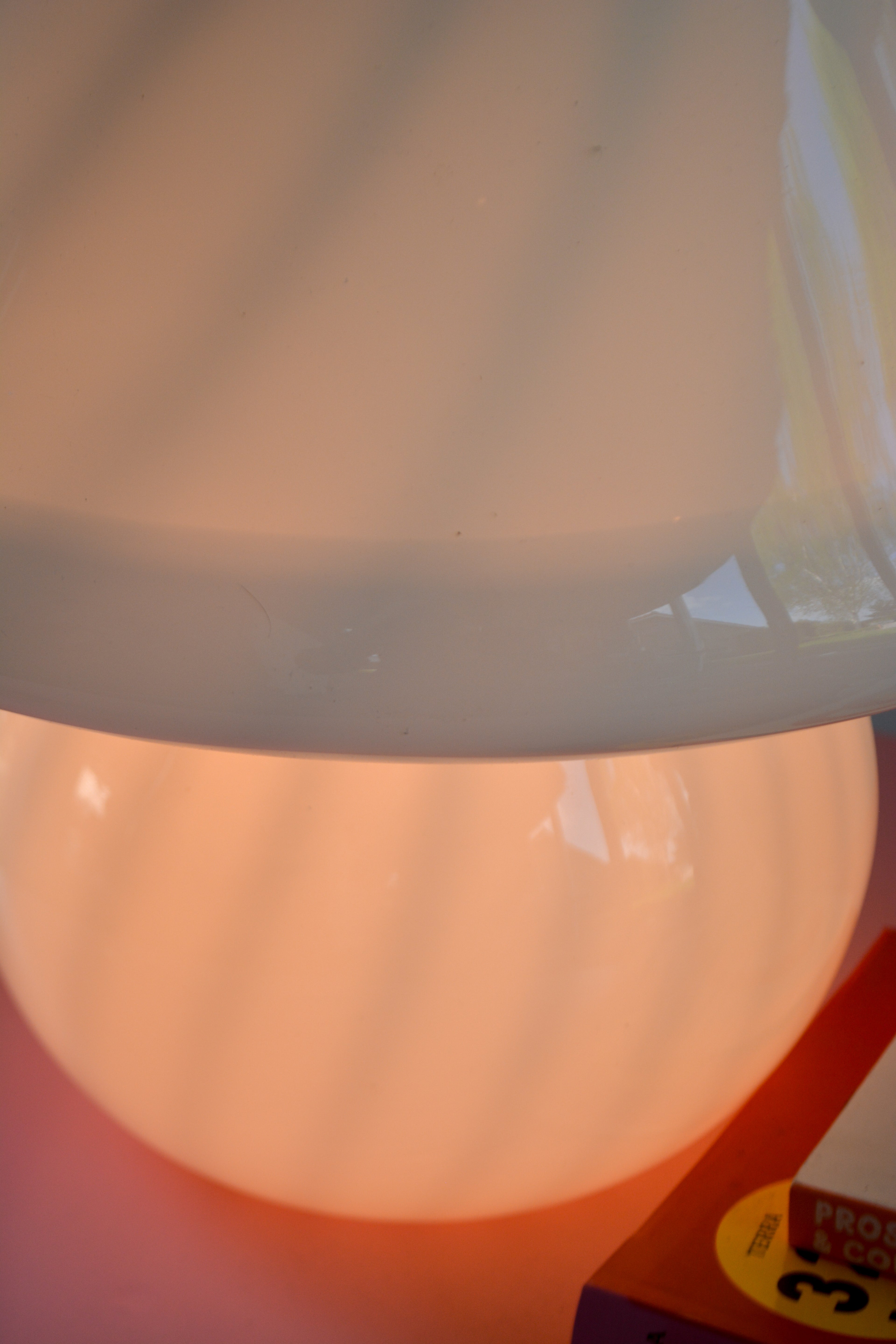 XL Vetri Murano mushroom lamp