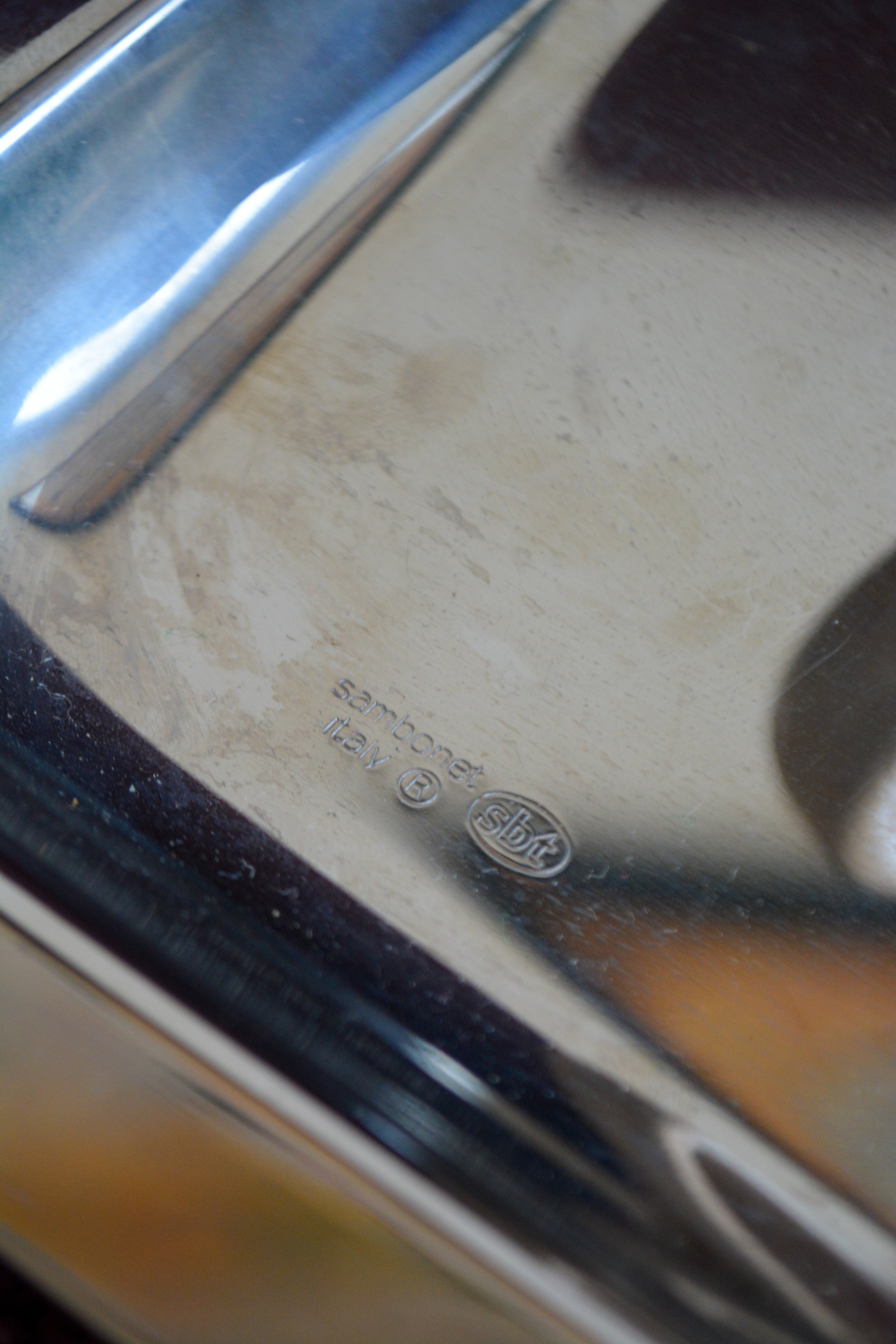 Stainless steel tray