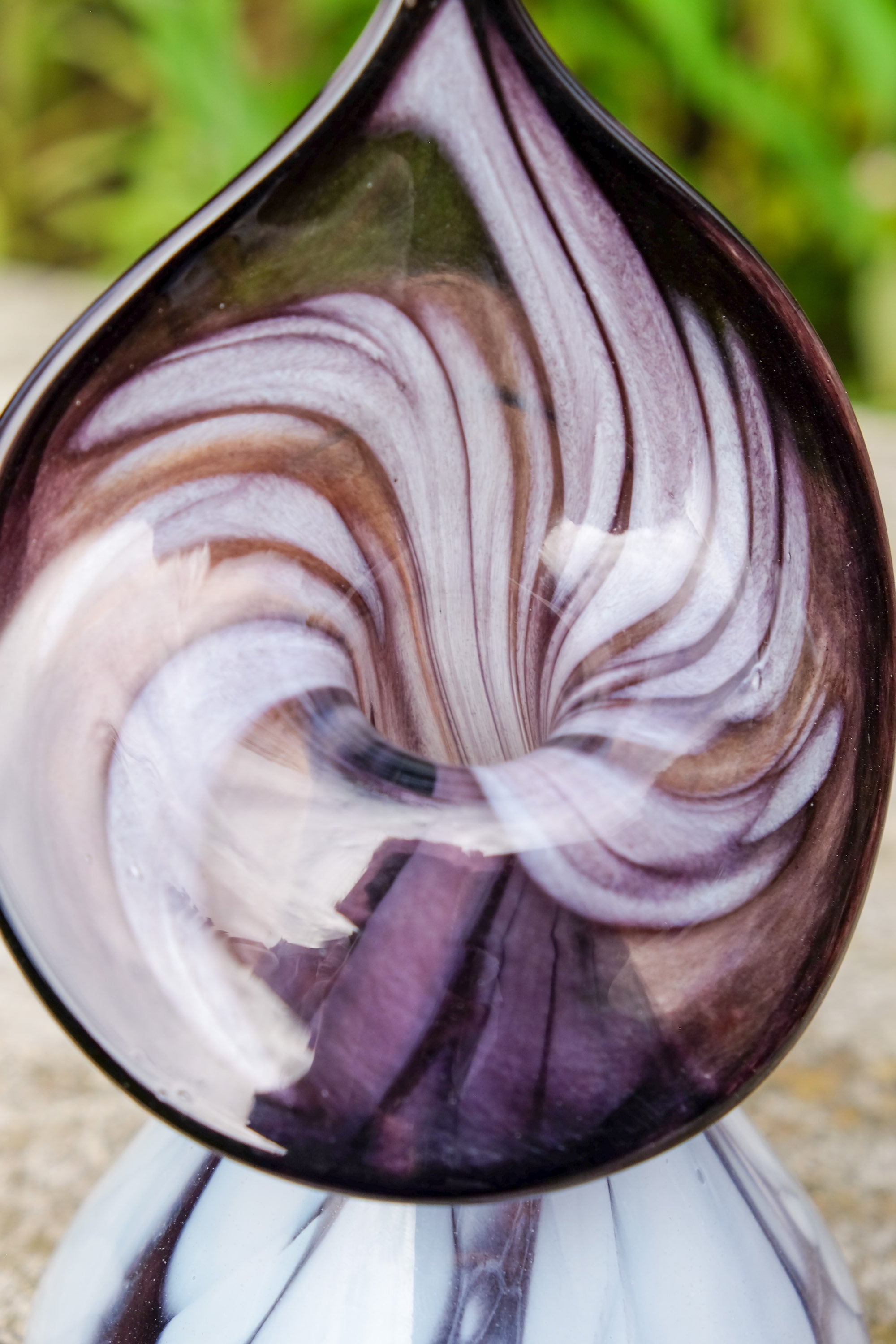 Handblown Swiss vase