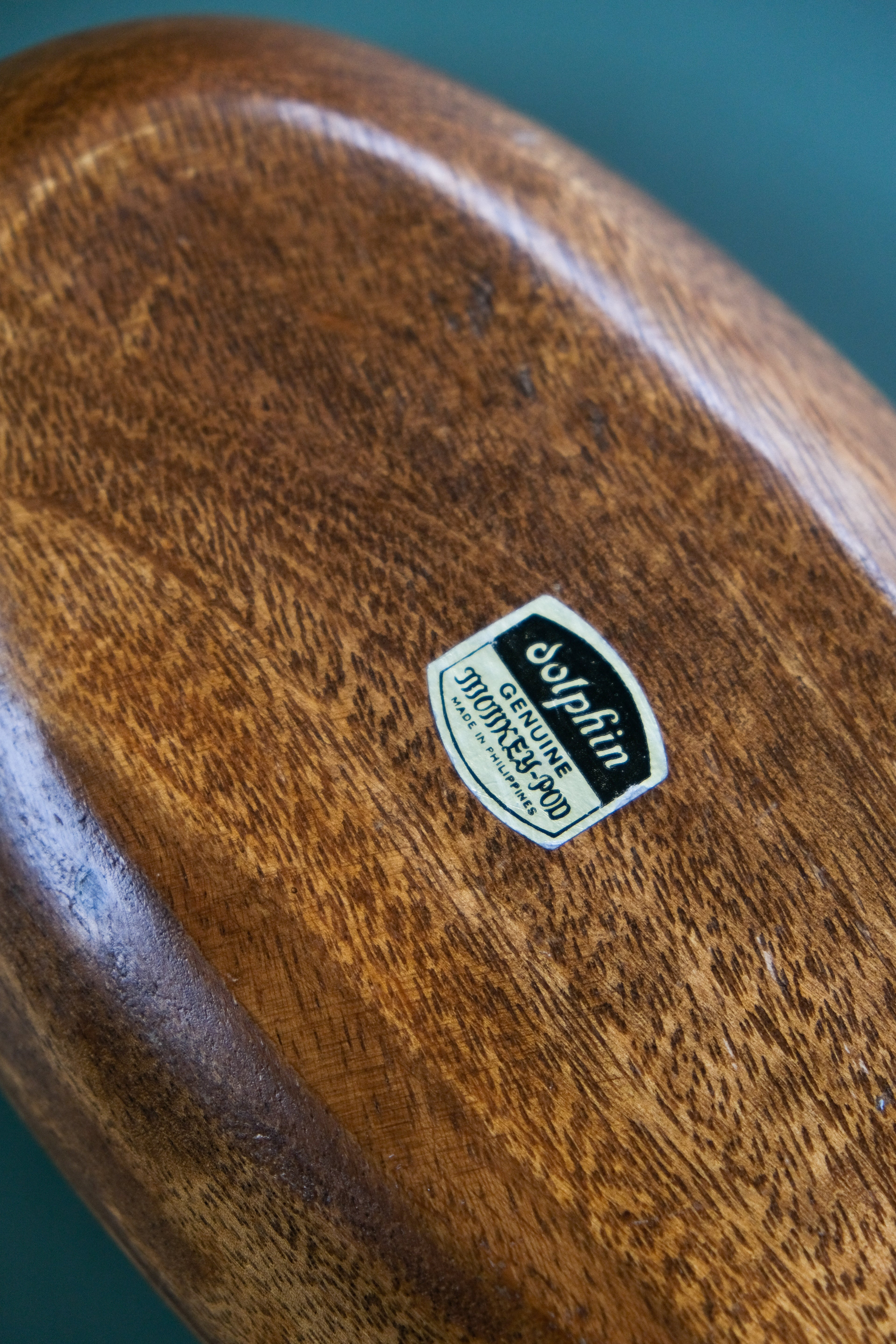 Monkey pod wood bowl