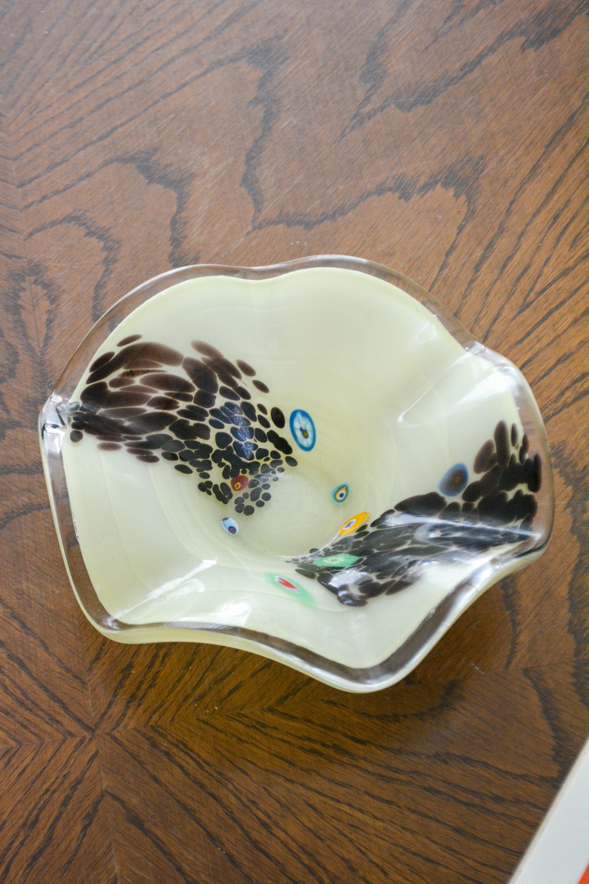 Glass millefiori catchall