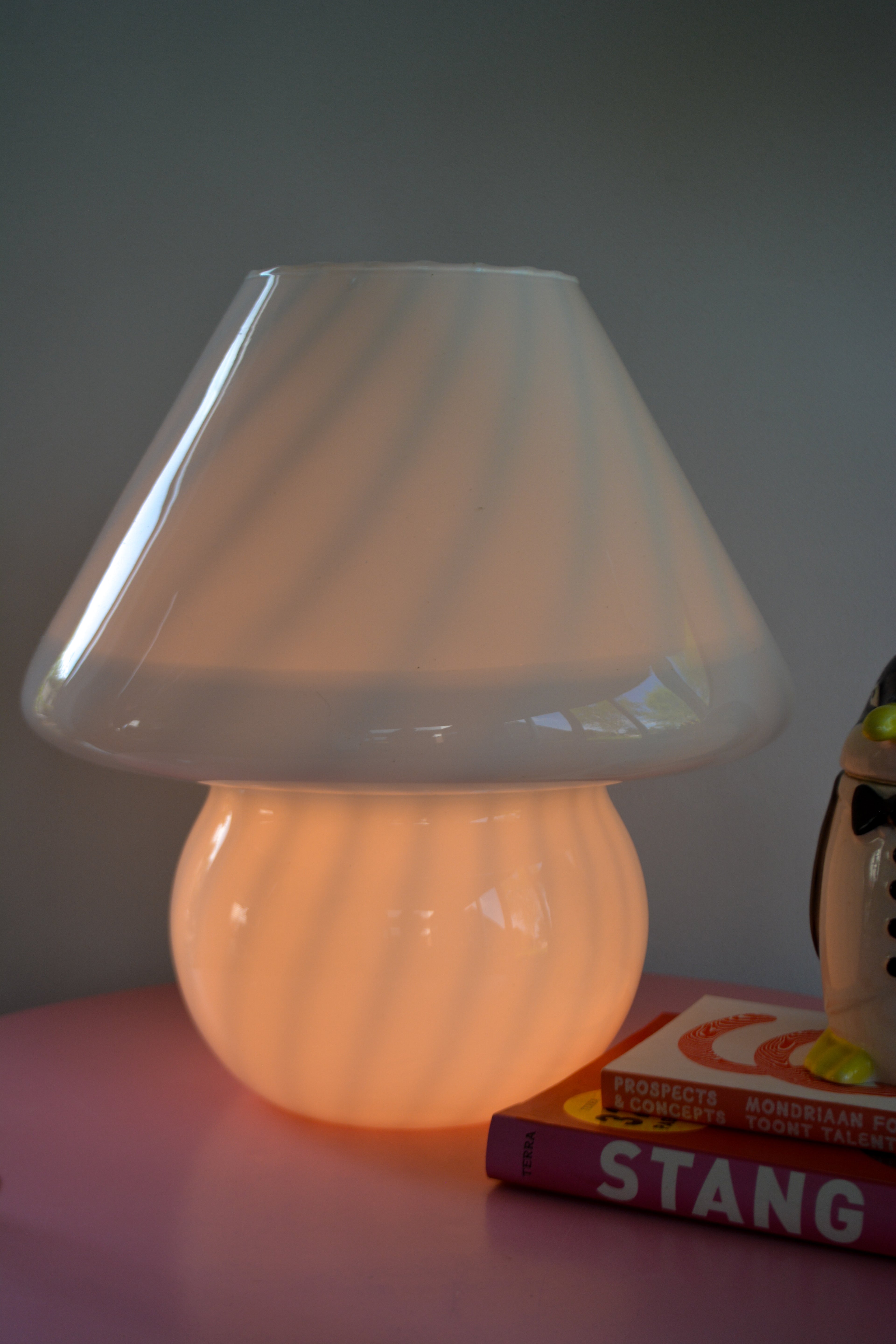 XL Vetri Murano mushroom lamp