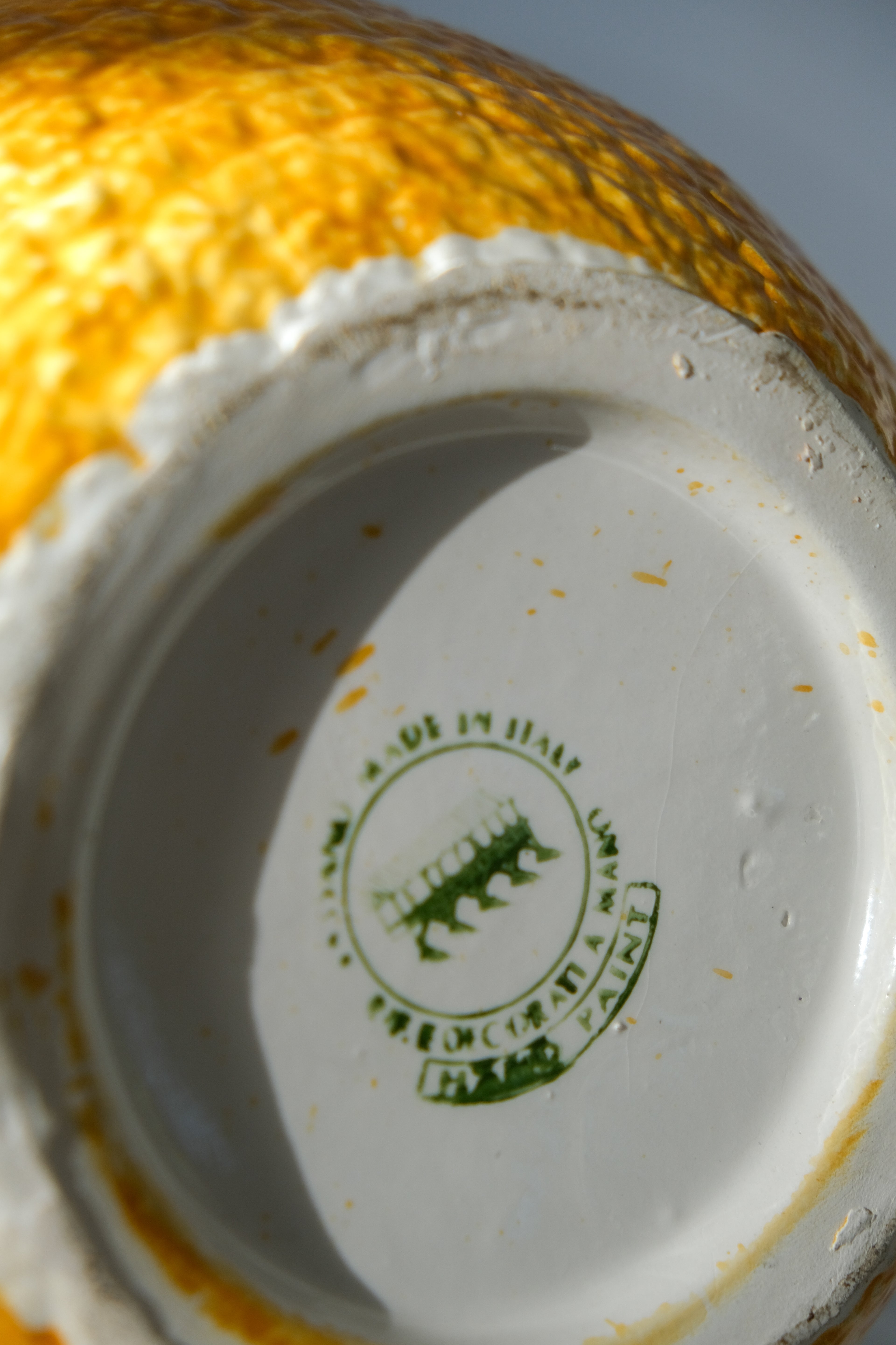 Orange Bassano pitcher