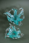 Set of two Italian splash bowls