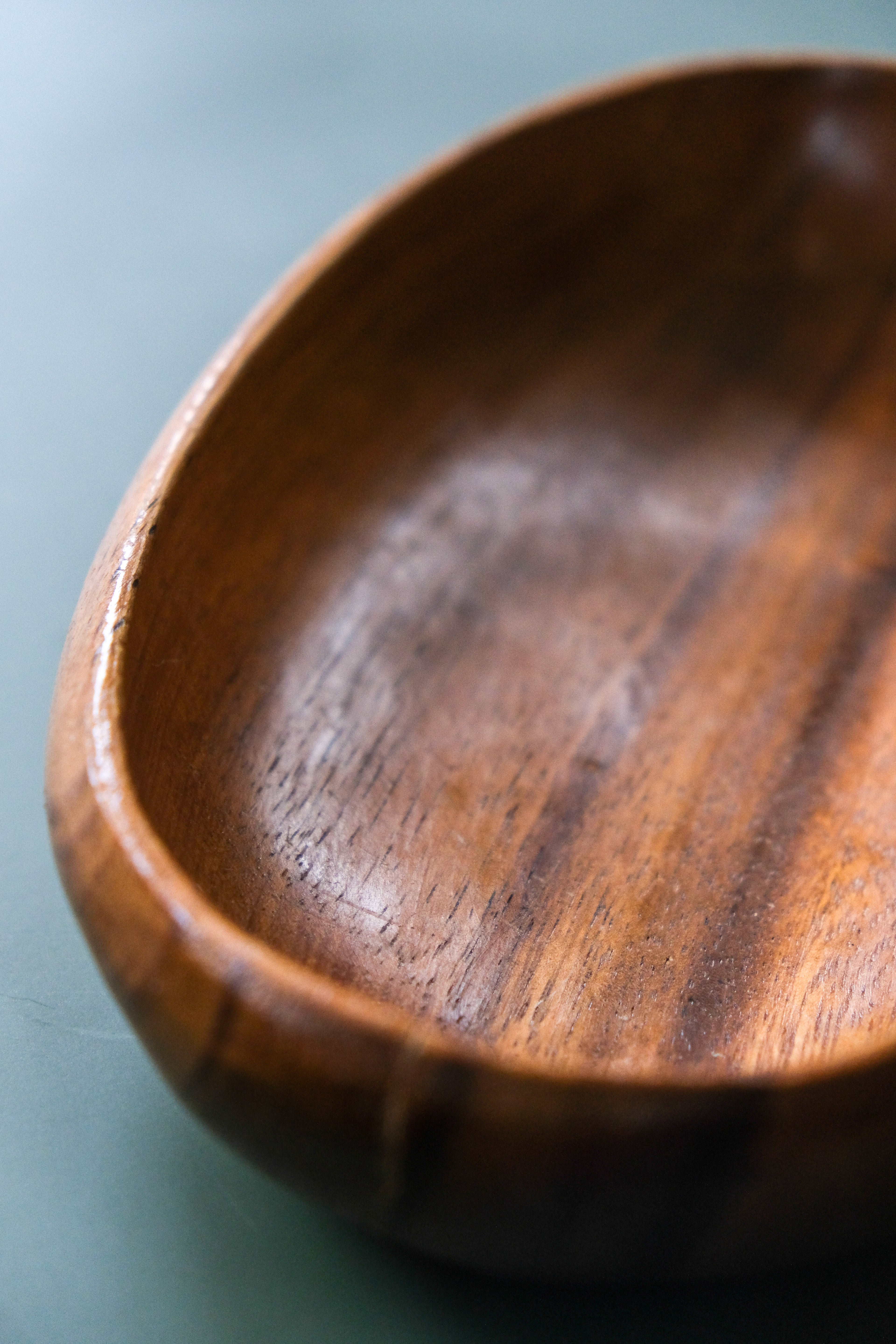 Monkey pod wood bowl