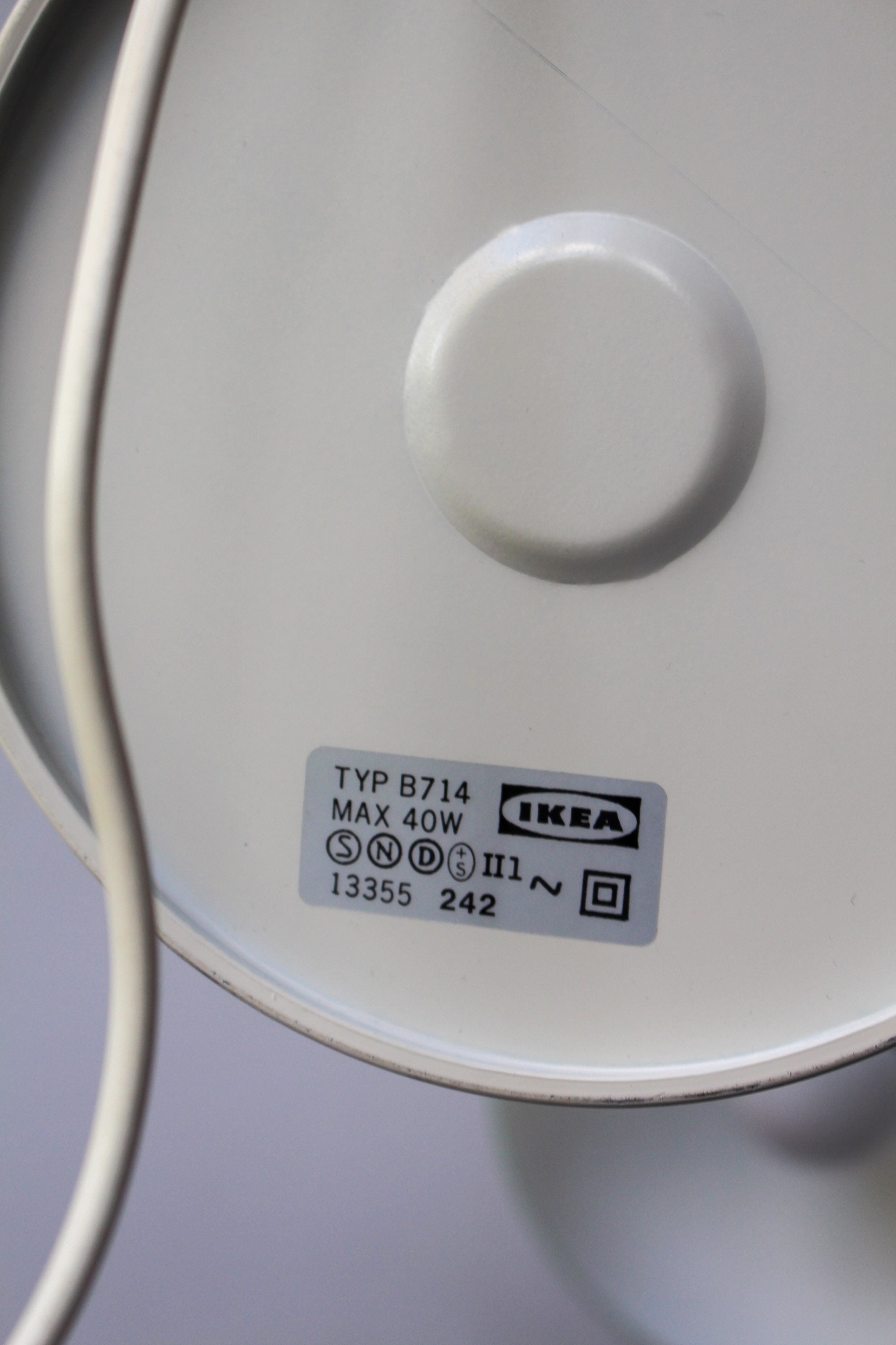 1989 IKEA lamp in Bauhaus style