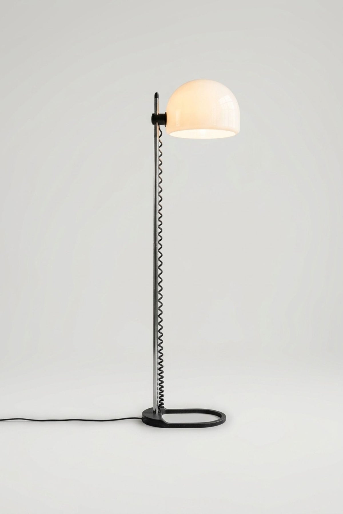 Floor lamp with dome shade, 1970s by Staff