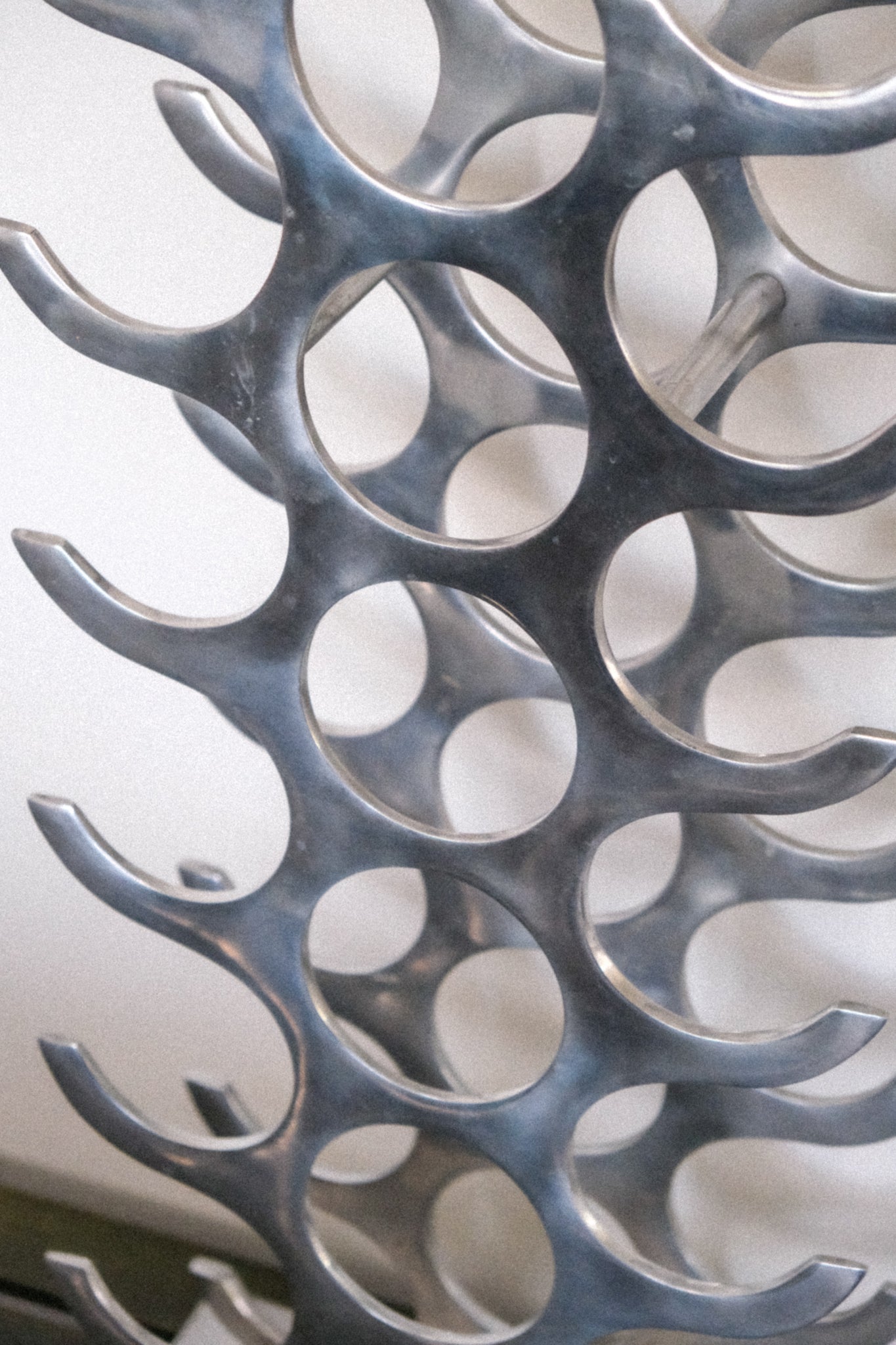 Aluminium wine rack