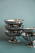 Decorative inox coupes - set of two