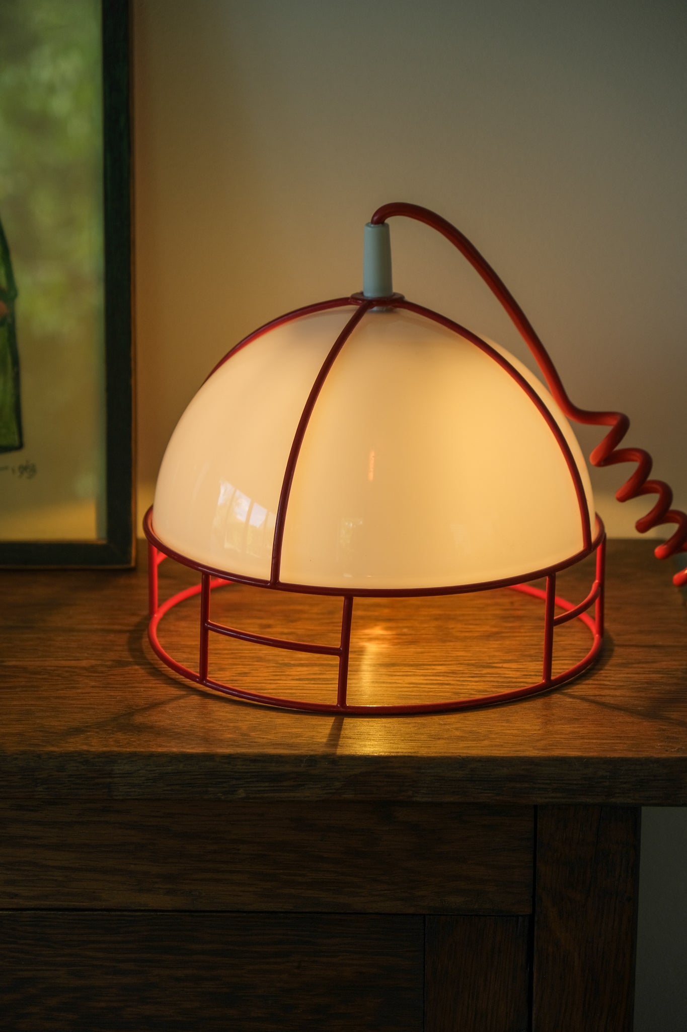 1980’s ‘Hockey Helmet’ lamp