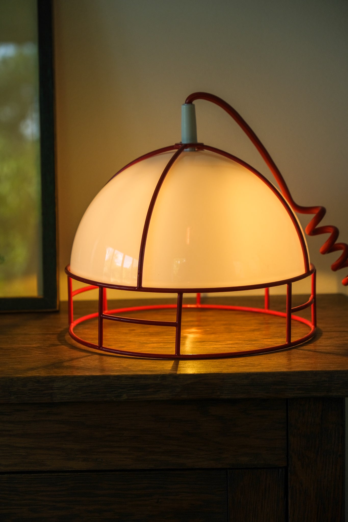 1980’s ‘Hockey Helmet’ lamp