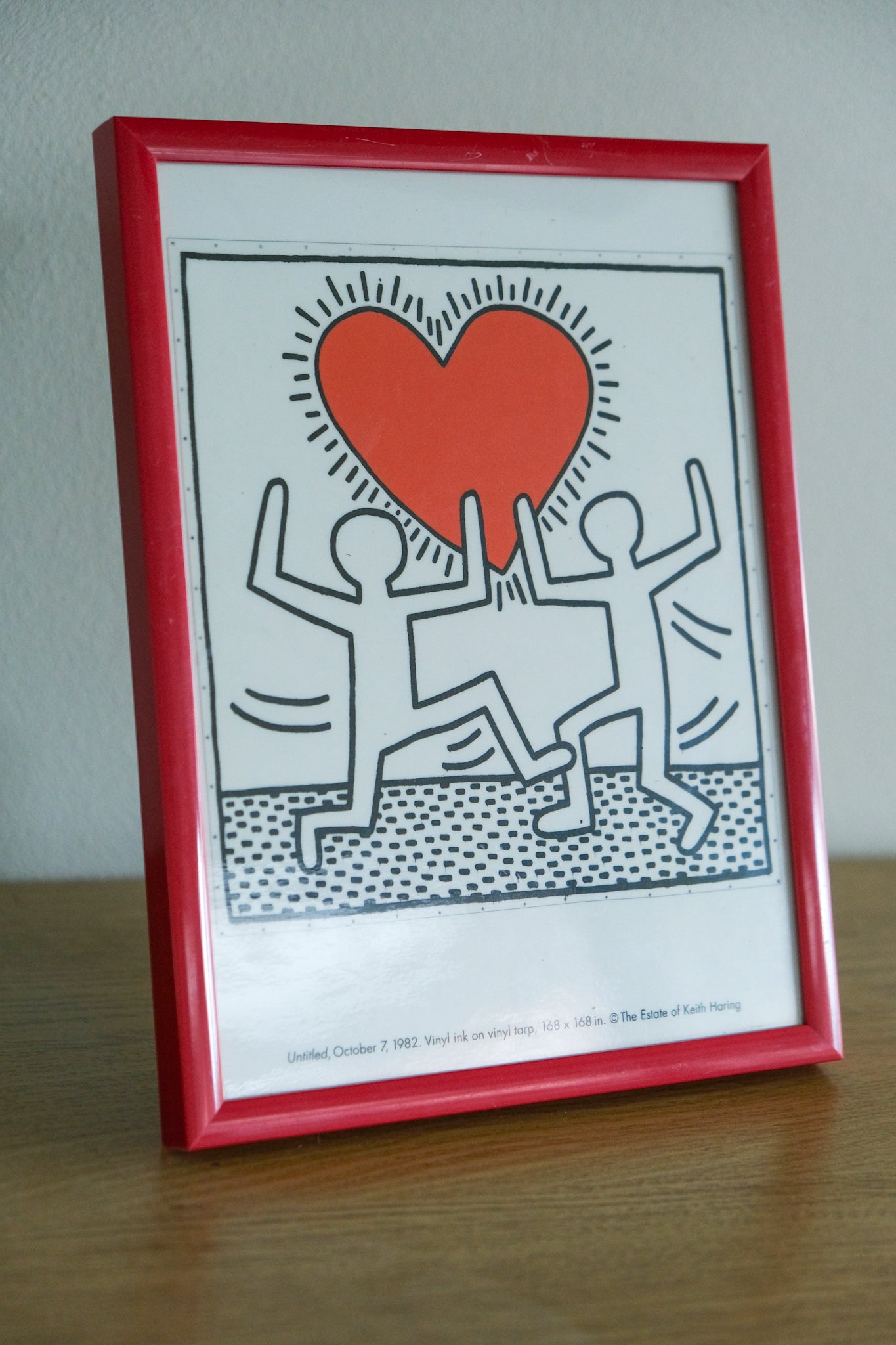 Keith Haring framed print