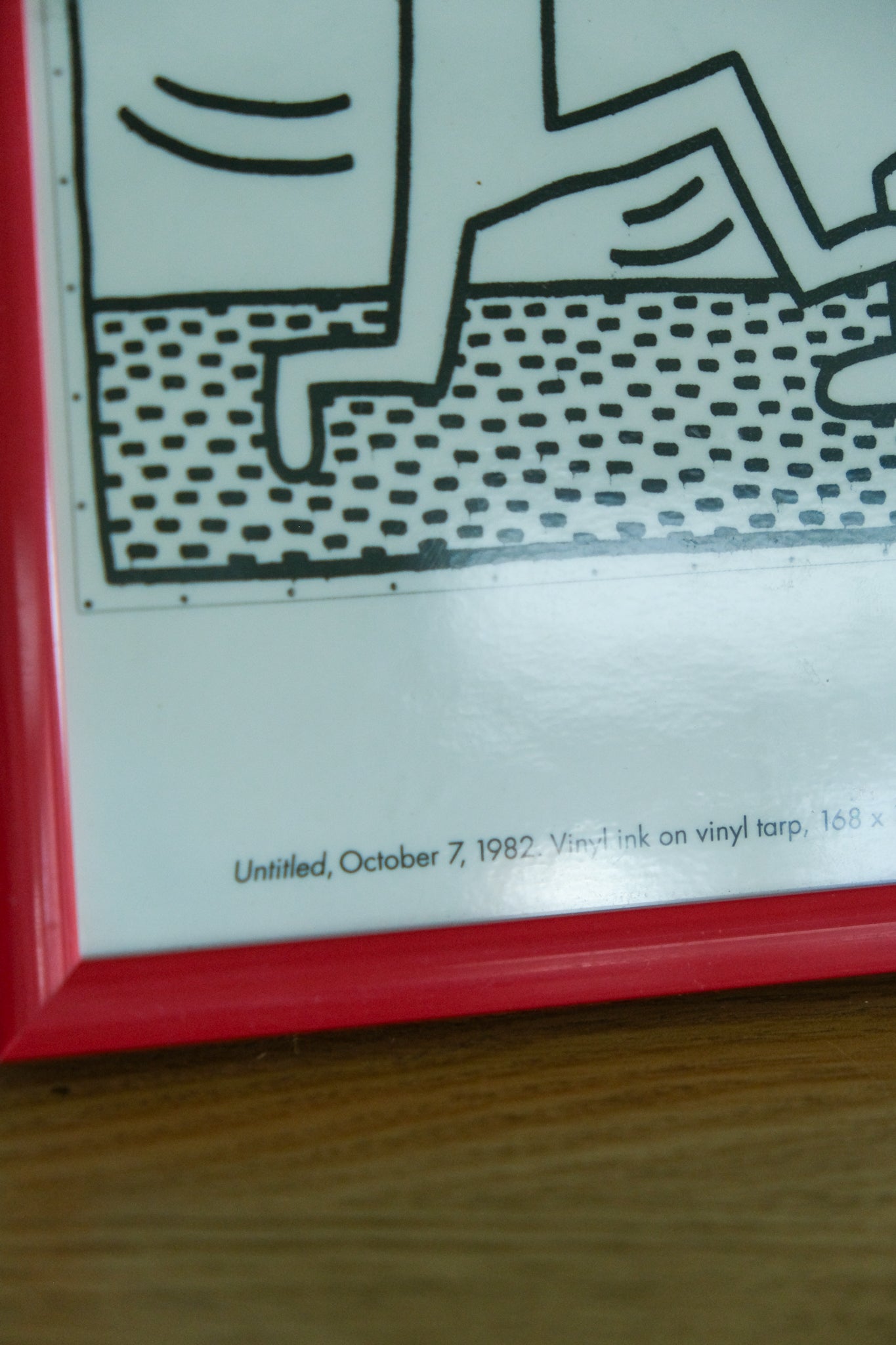 Keith Haring framed print