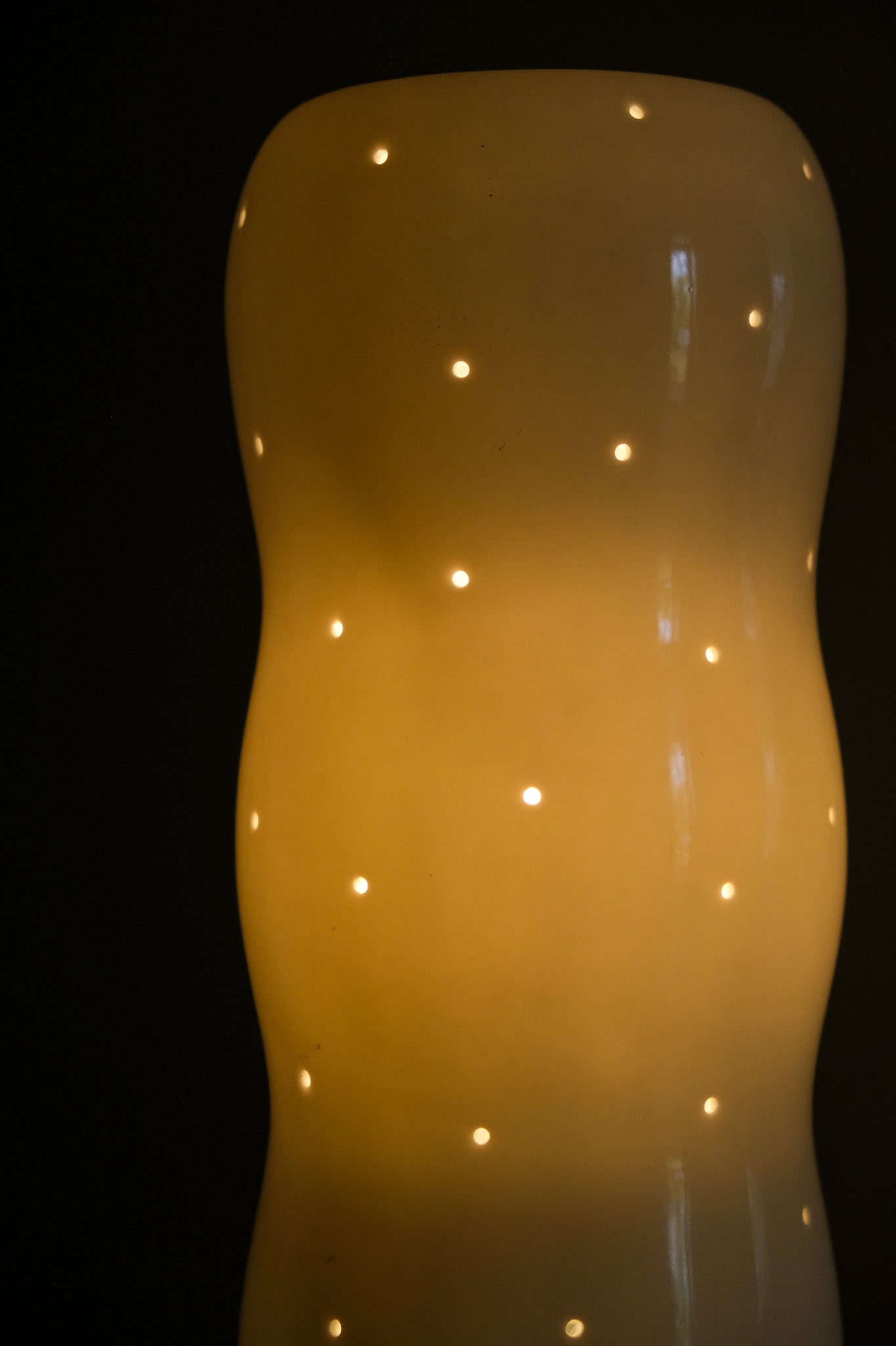 2002 IKEA porcelain lamp 'Dämsta'