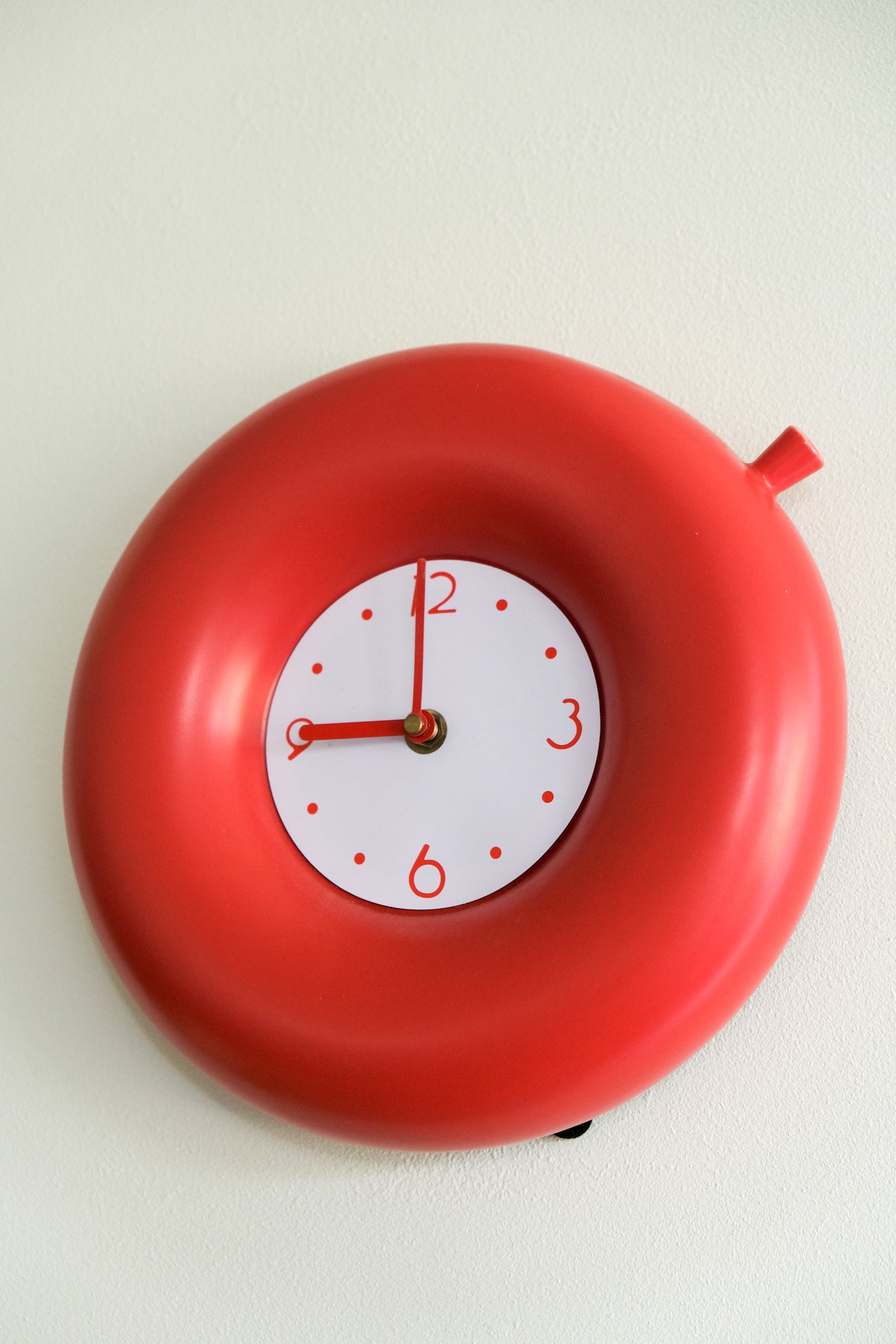 Chunky ceramic clock