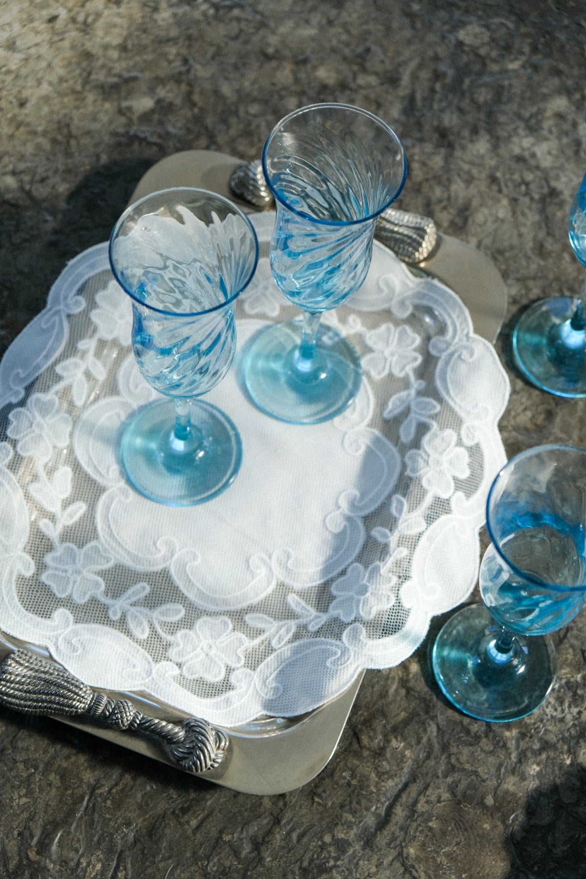 Italian Swirl Flutes -Sold Per Piece