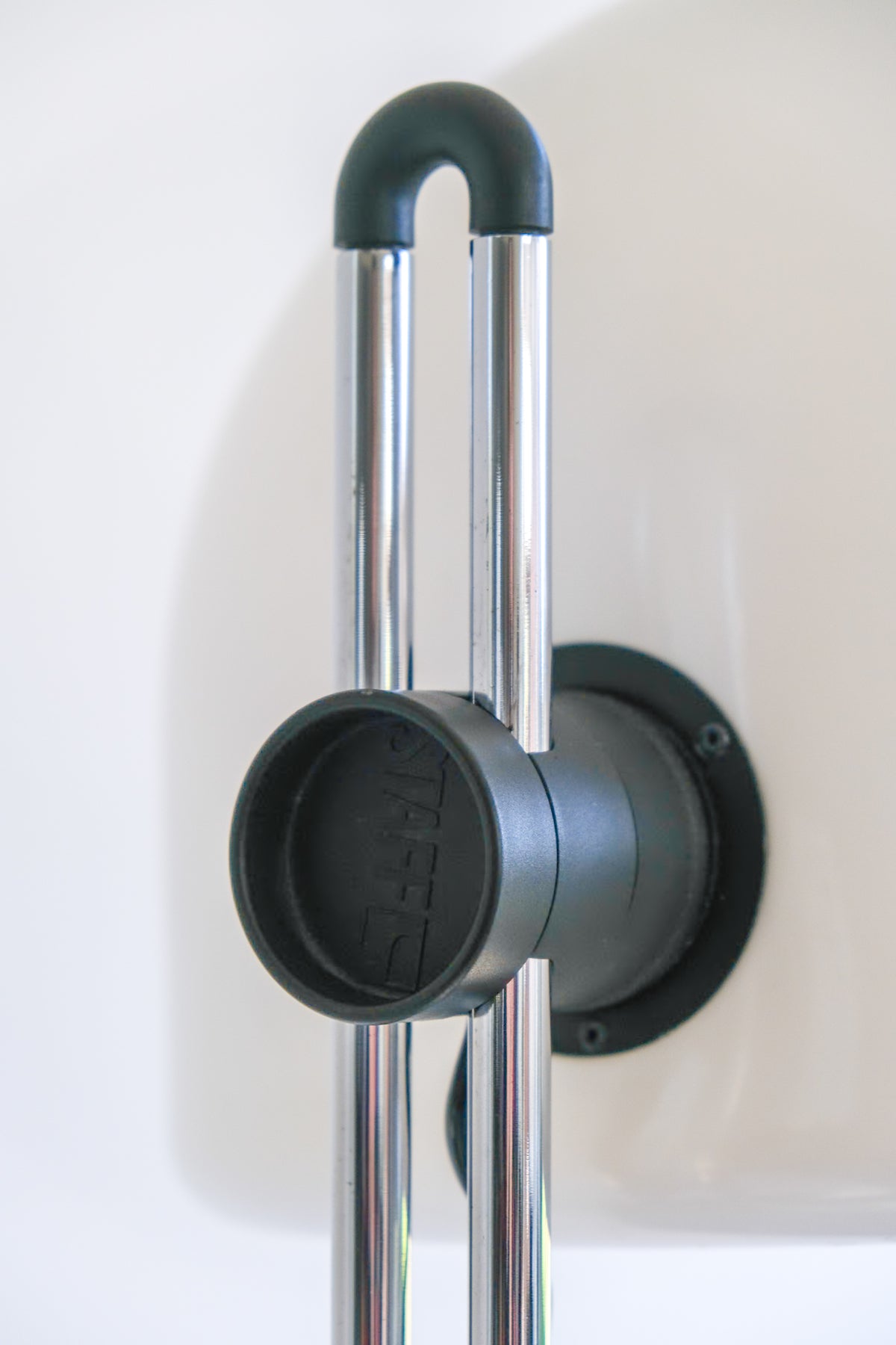 Floor lamp with dome shade, 1970s by Staff