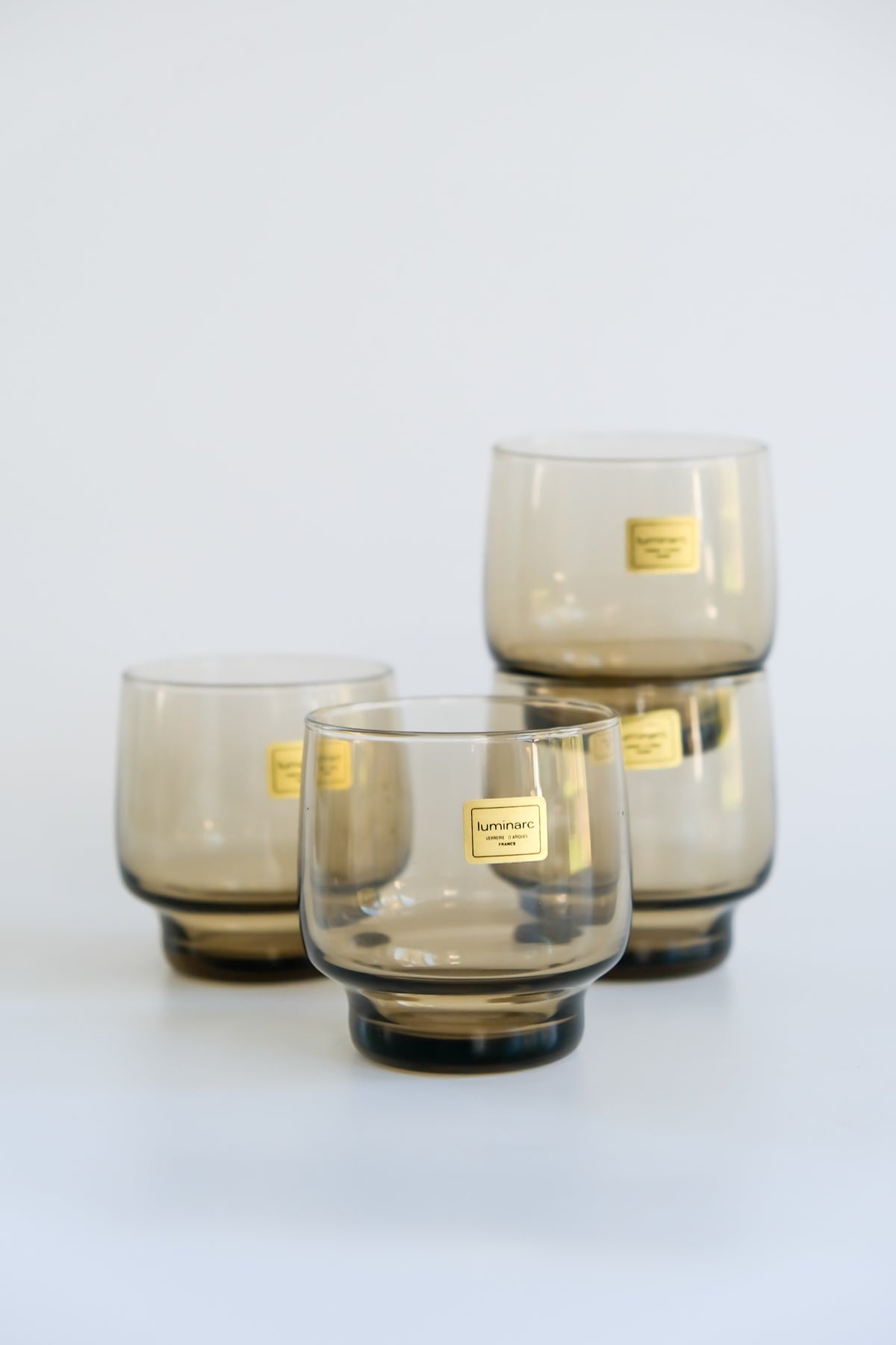 Luminarc smoke glasses