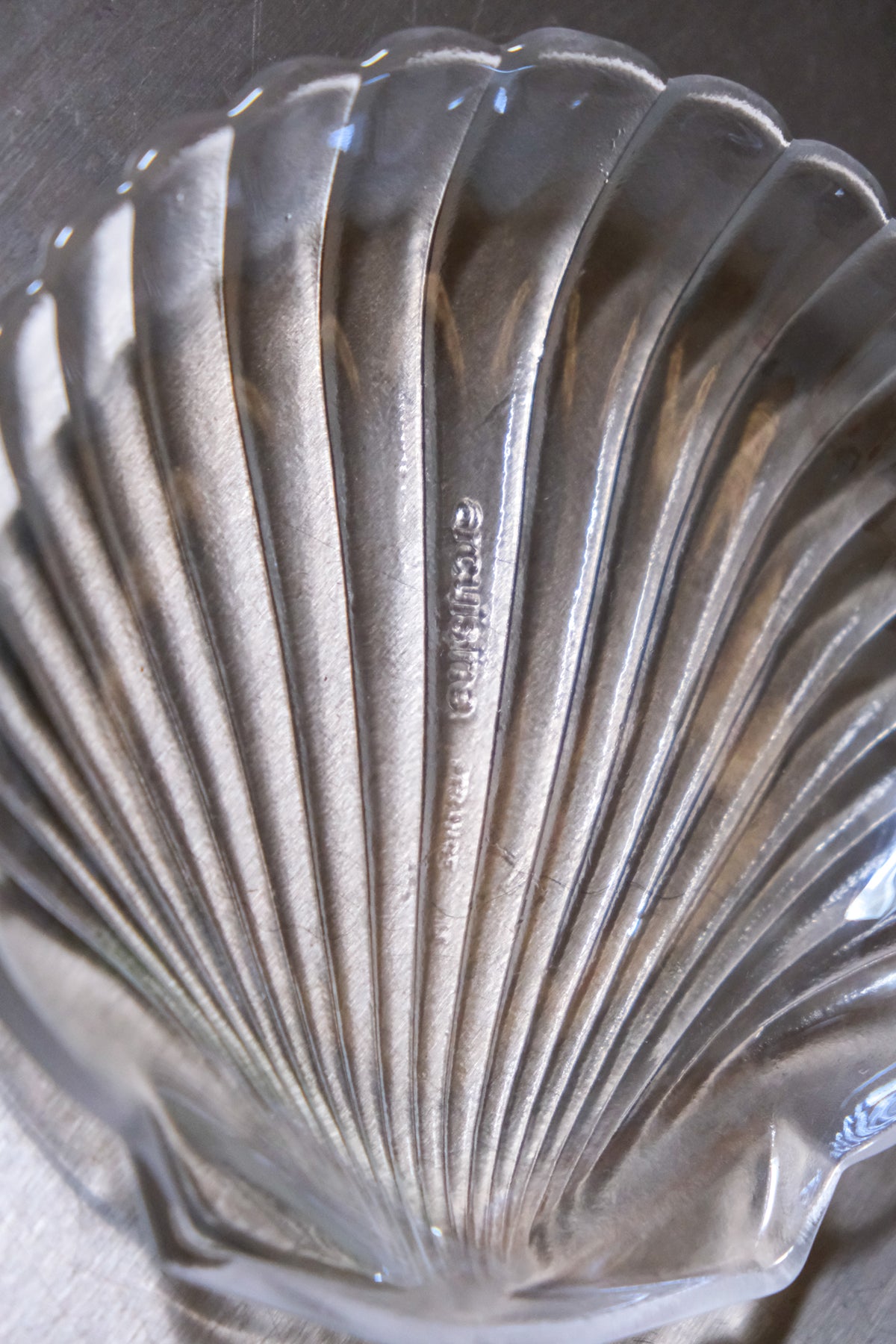 Arcuisine Glass Shell Dish - Sold Per Piece