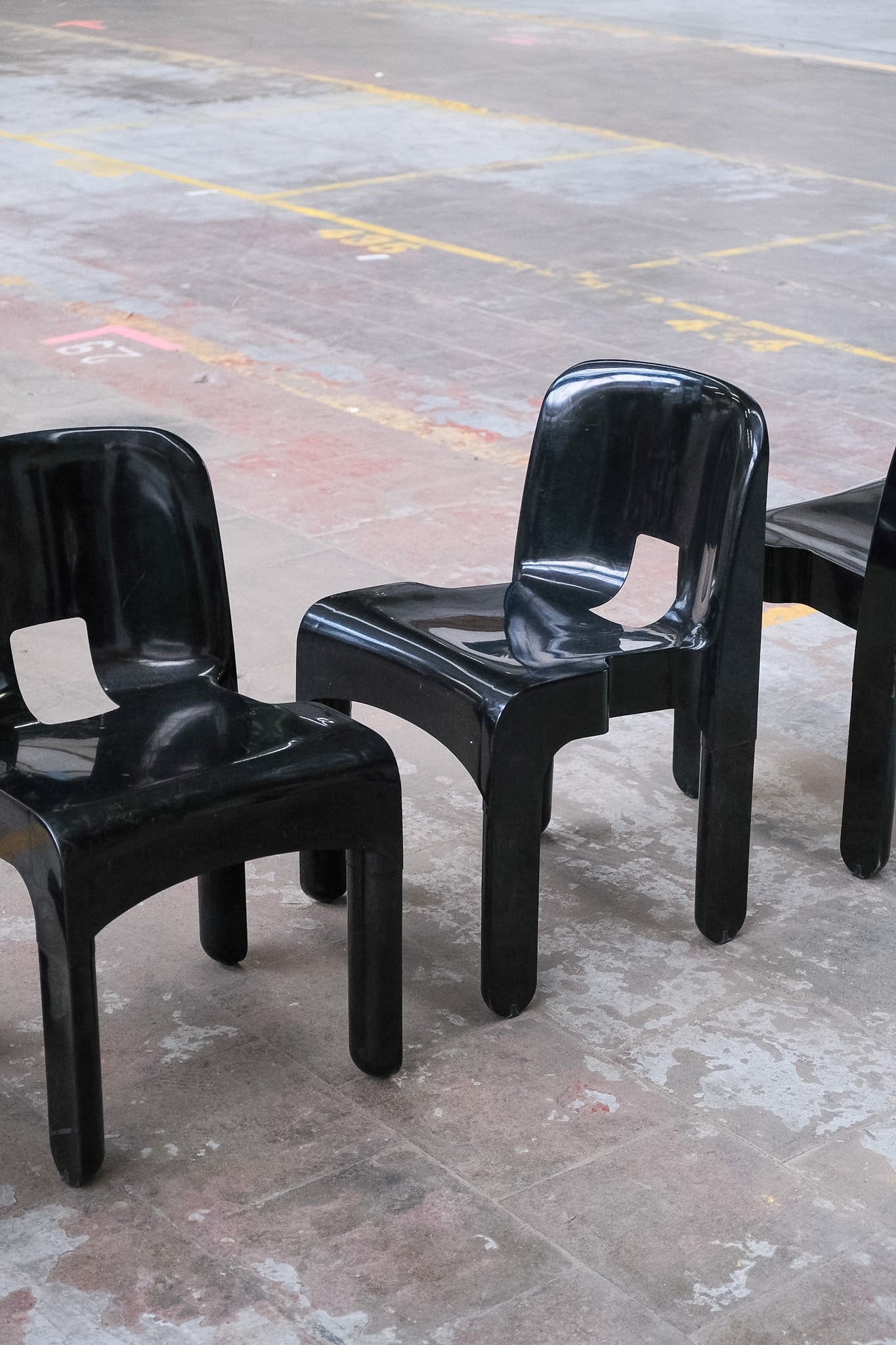 Joe Colombo for Kartell - 4 x Universale 4867 chairs
