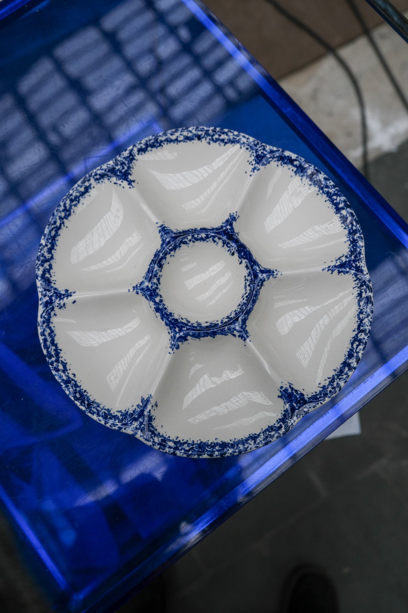 Oyster plate