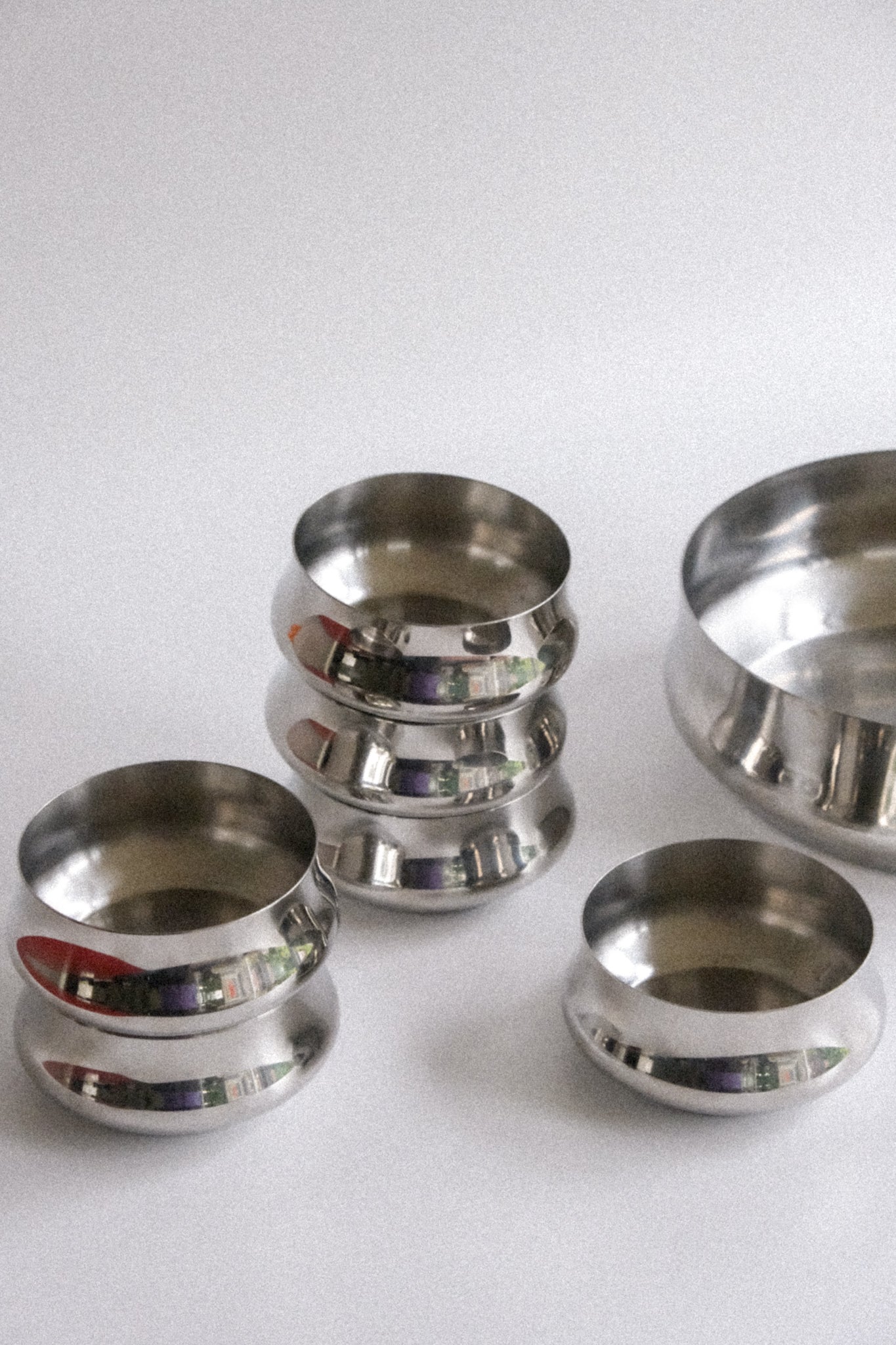 Stainless steel bowls