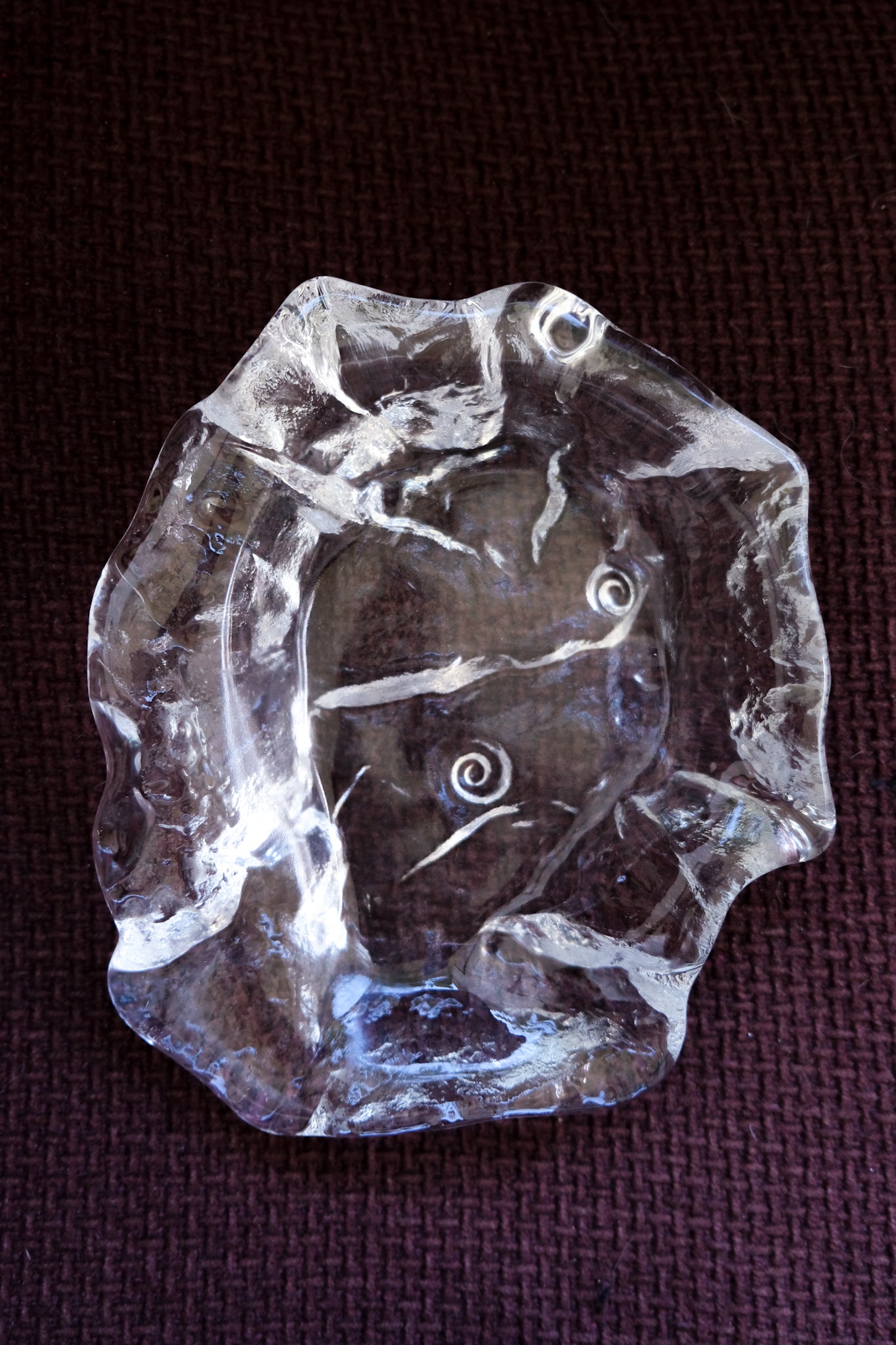 Glass art vide poche - Jolanda Prinsen for Walther Glas