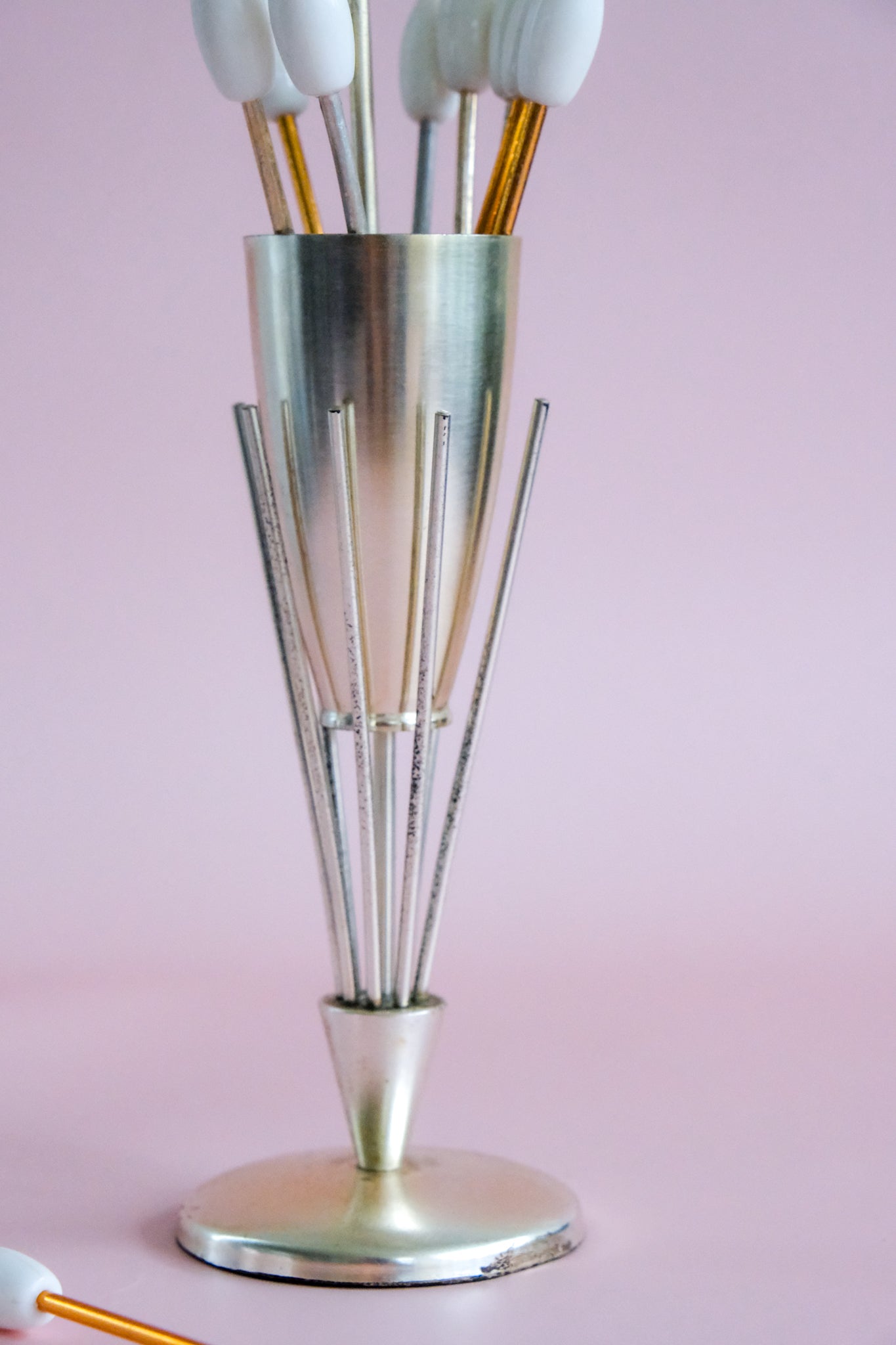 Bowling pin cocktail sticks